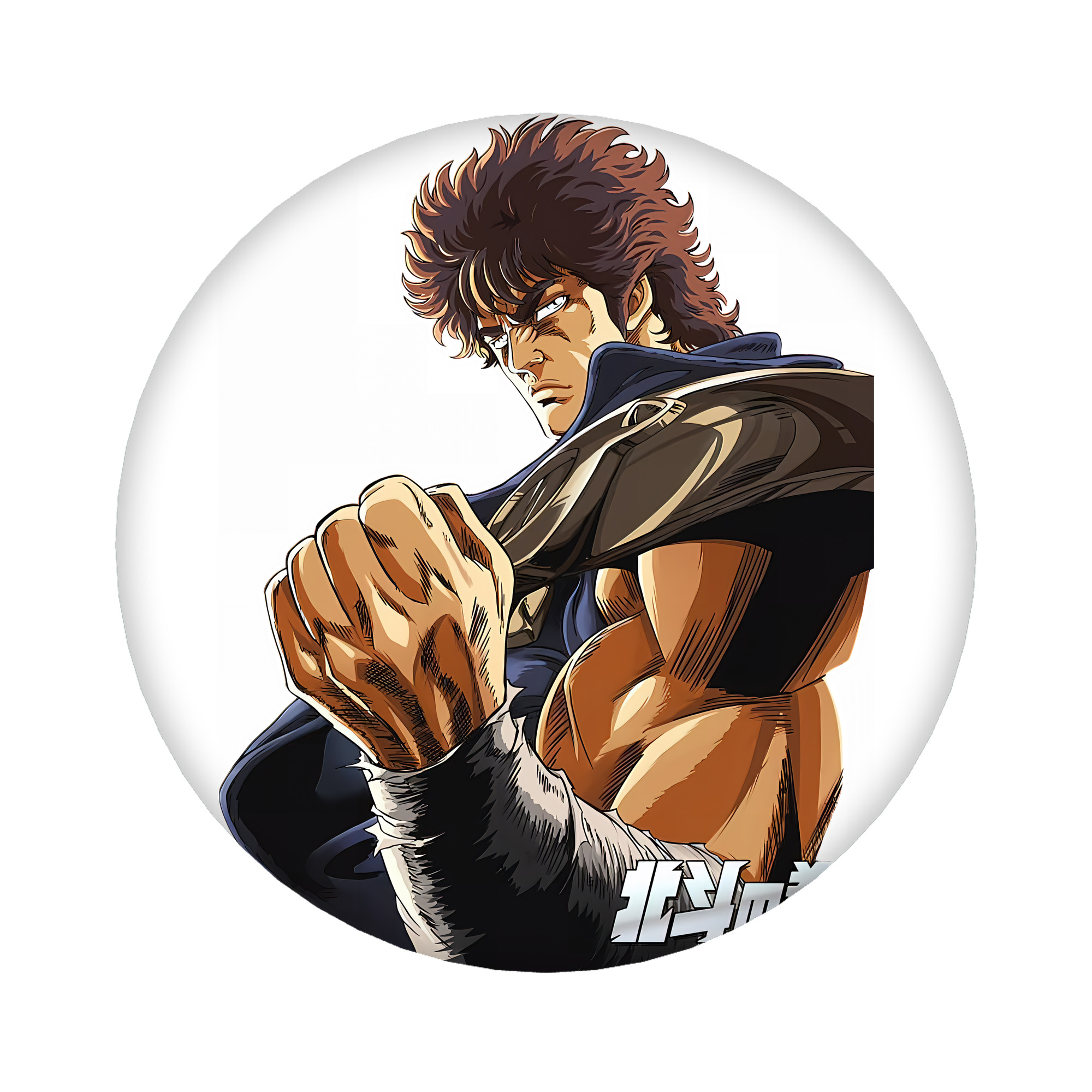 （画像用） 北斗の拳 Fist of the North Star 6cm 缶バッジ 複数セット