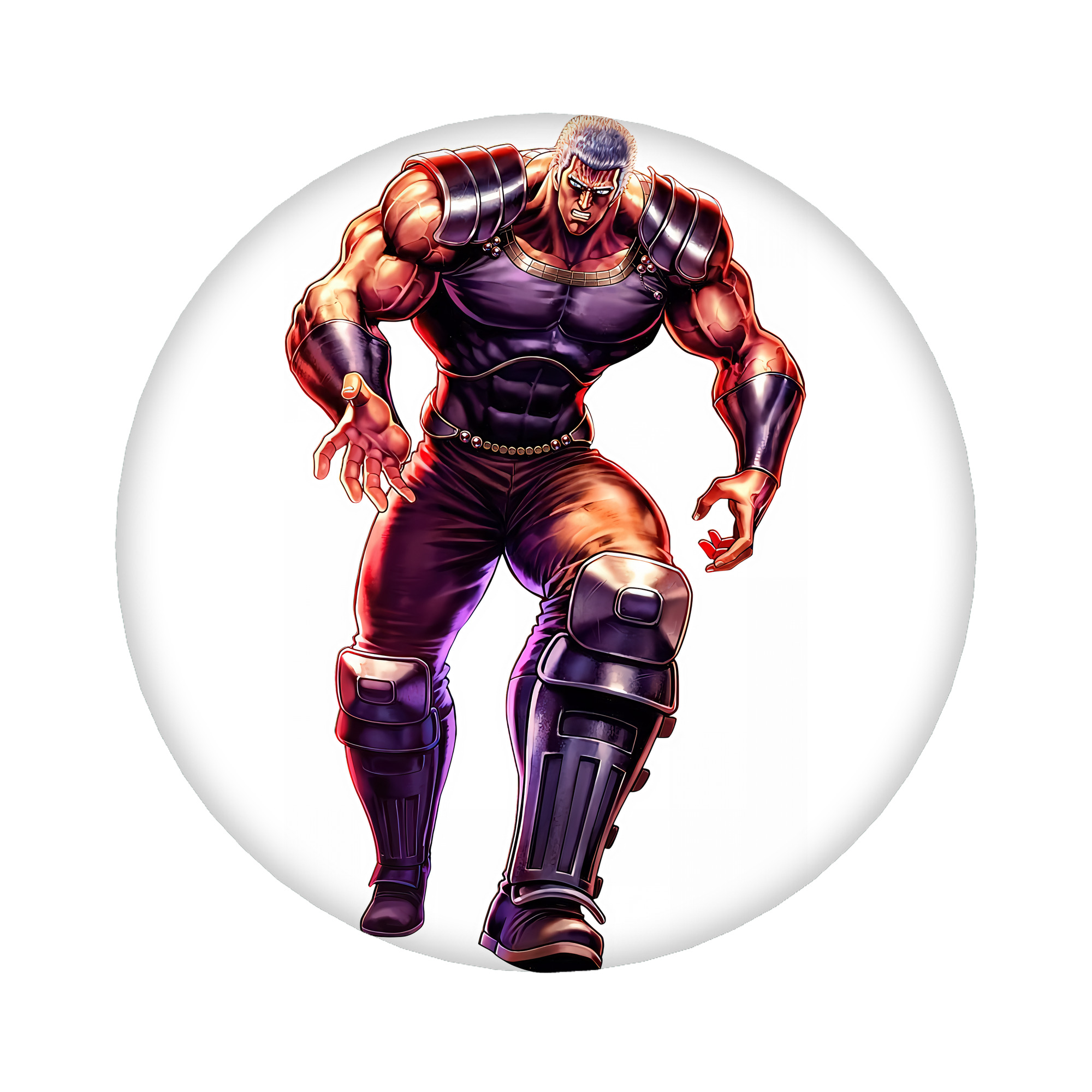 （画像用） 北斗の拳 Fist of the North Star 6cm 缶バッジ 複数セット