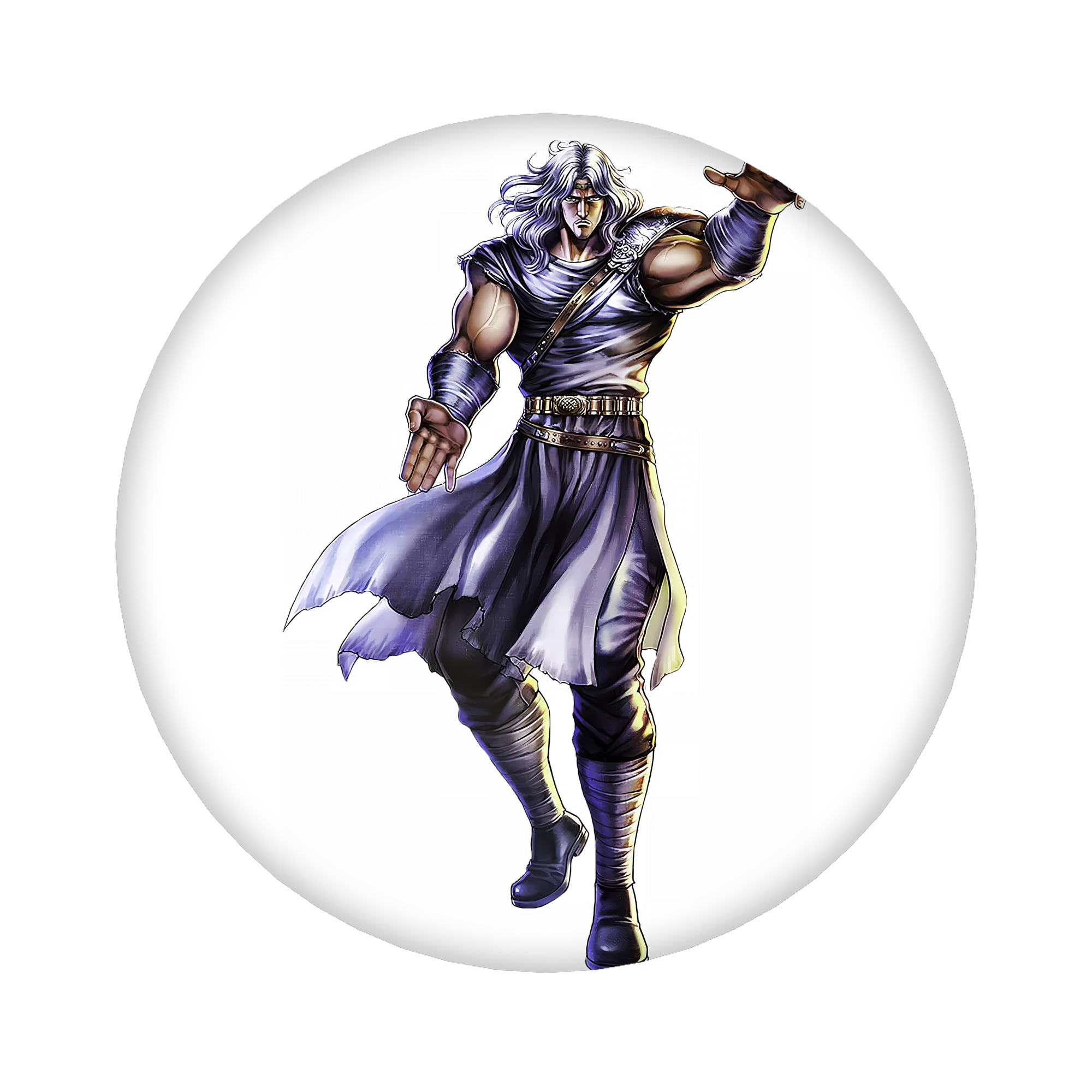 （画像用） 北斗の拳 Fist of the North Star 6cm 缶バッジ 複数セット