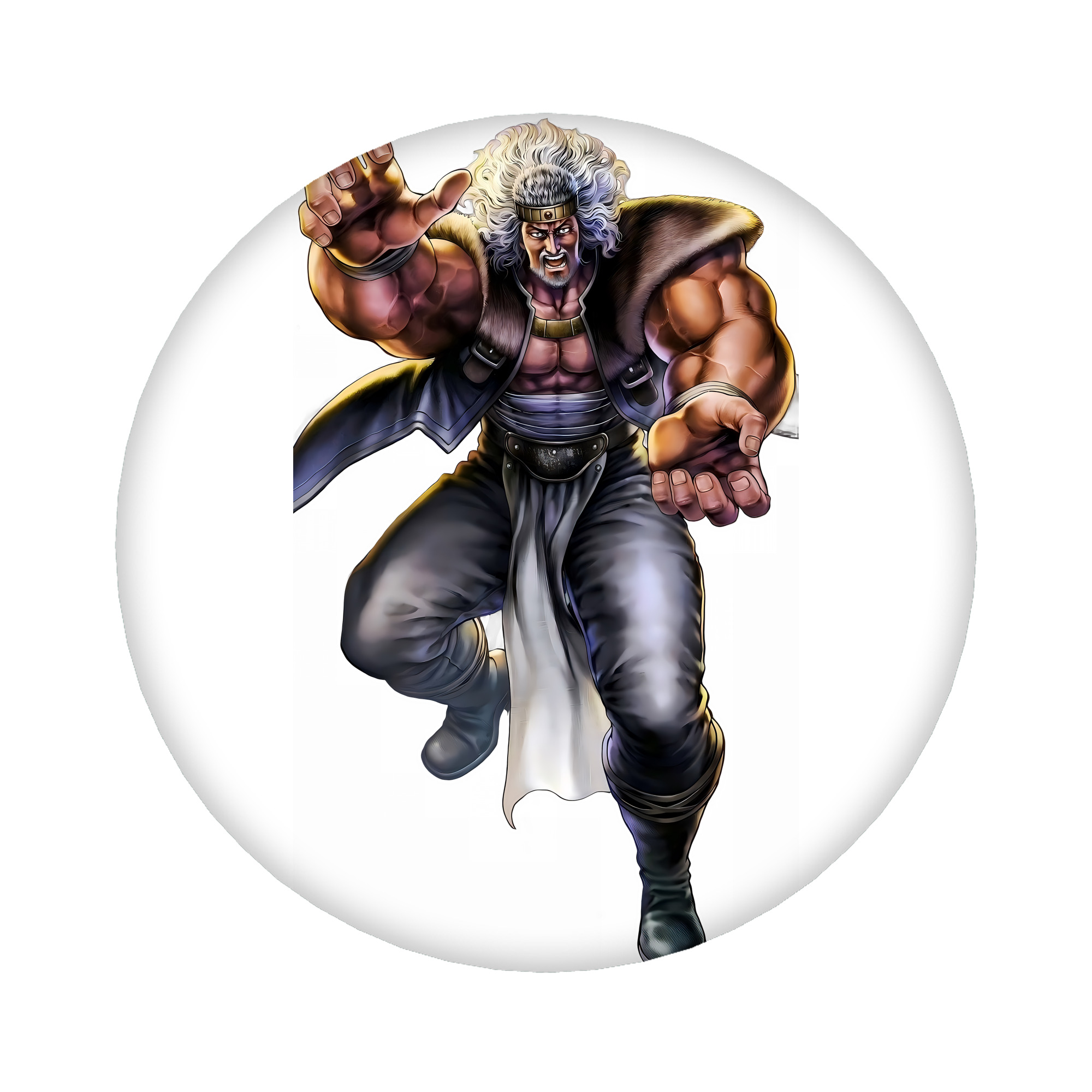 （画像用） 北斗の拳 Fist of the North Star 6cm 缶バッジ 複数セット