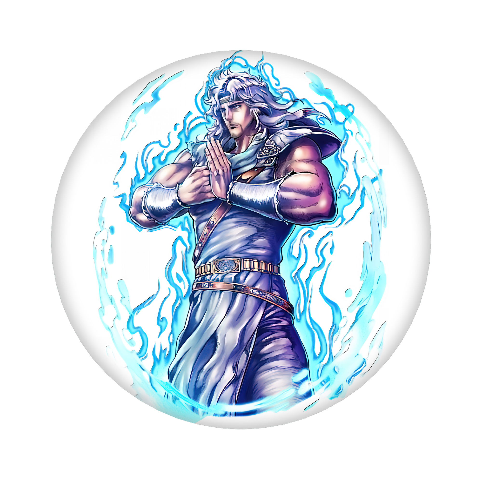 （画像用） 北斗の拳 Fist of the North Star 6cm 缶バッジ 複数セット