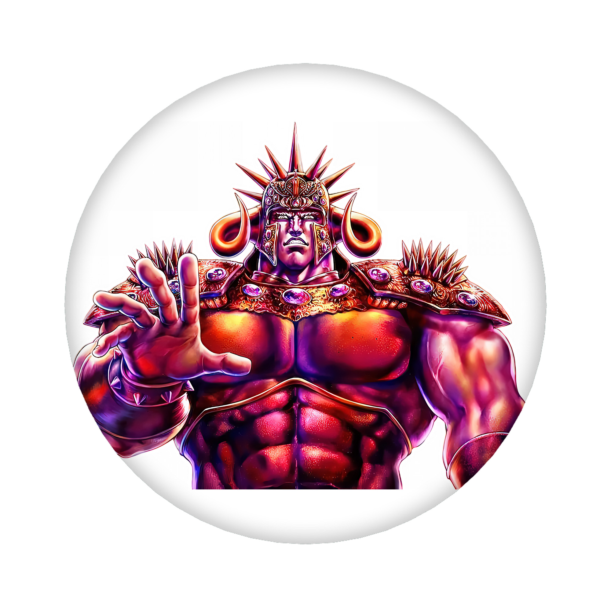 （画像用） 北斗の拳 Fist of the North Star 6cm 缶バッジ 複数セット
