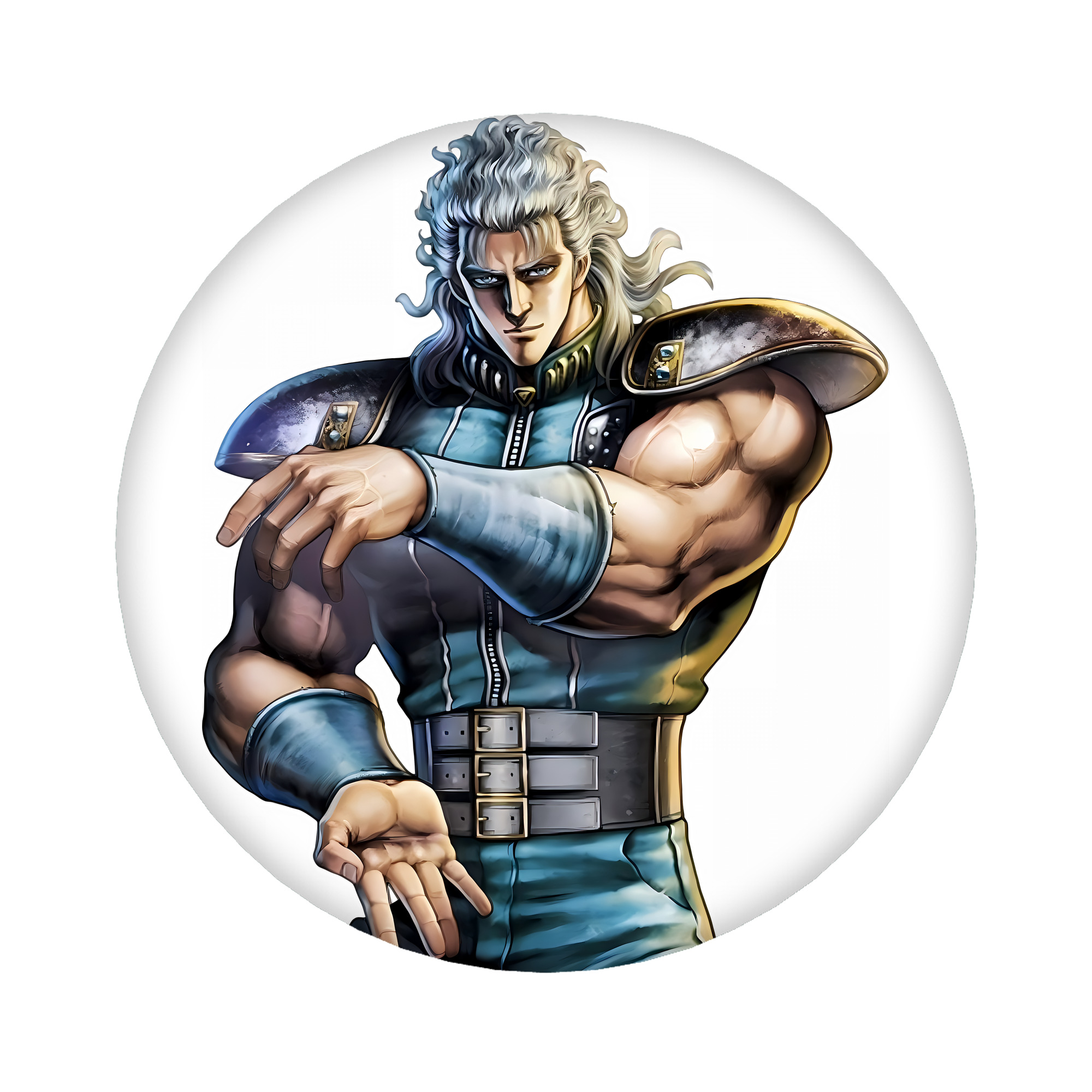 （画像用） 北斗の拳 Fist of the North Star 6cm 缶バッジ 複数セット