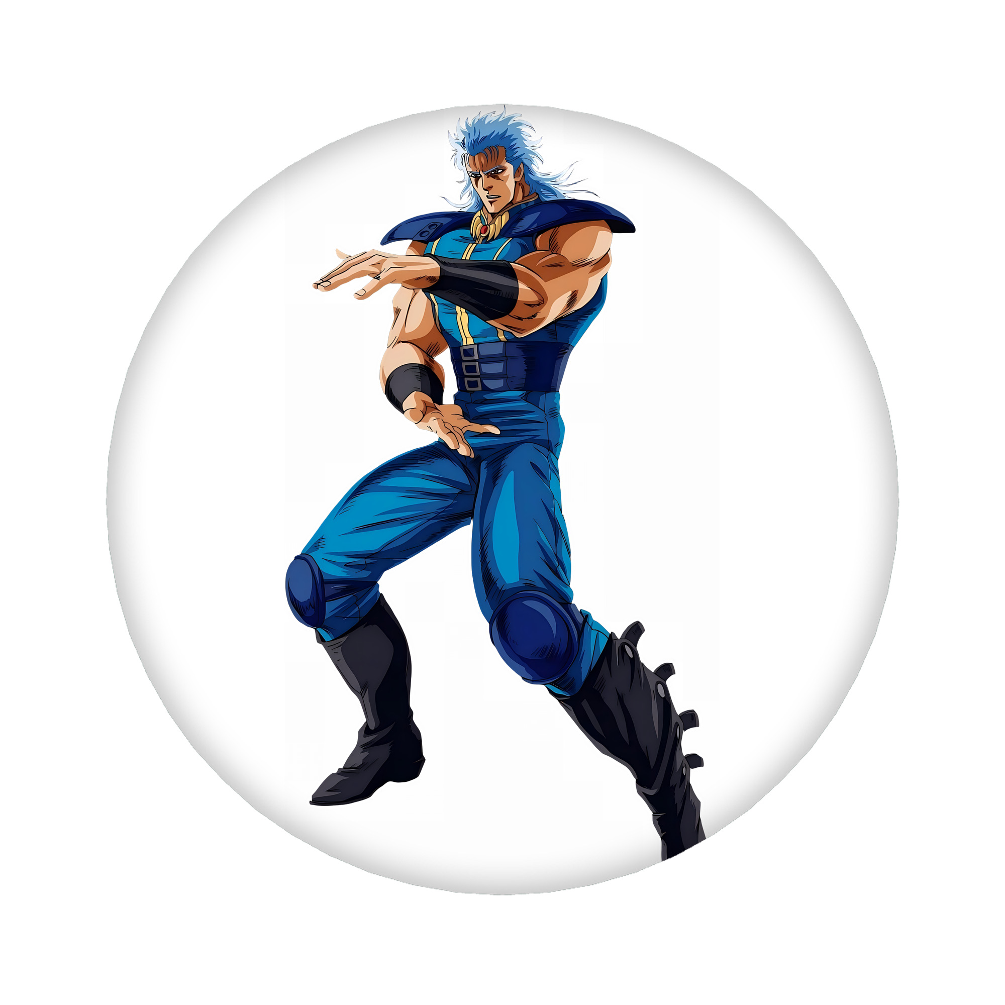 （画像用） 北斗の拳 Fist of the North Star 6cm 缶バッジ 複数セット