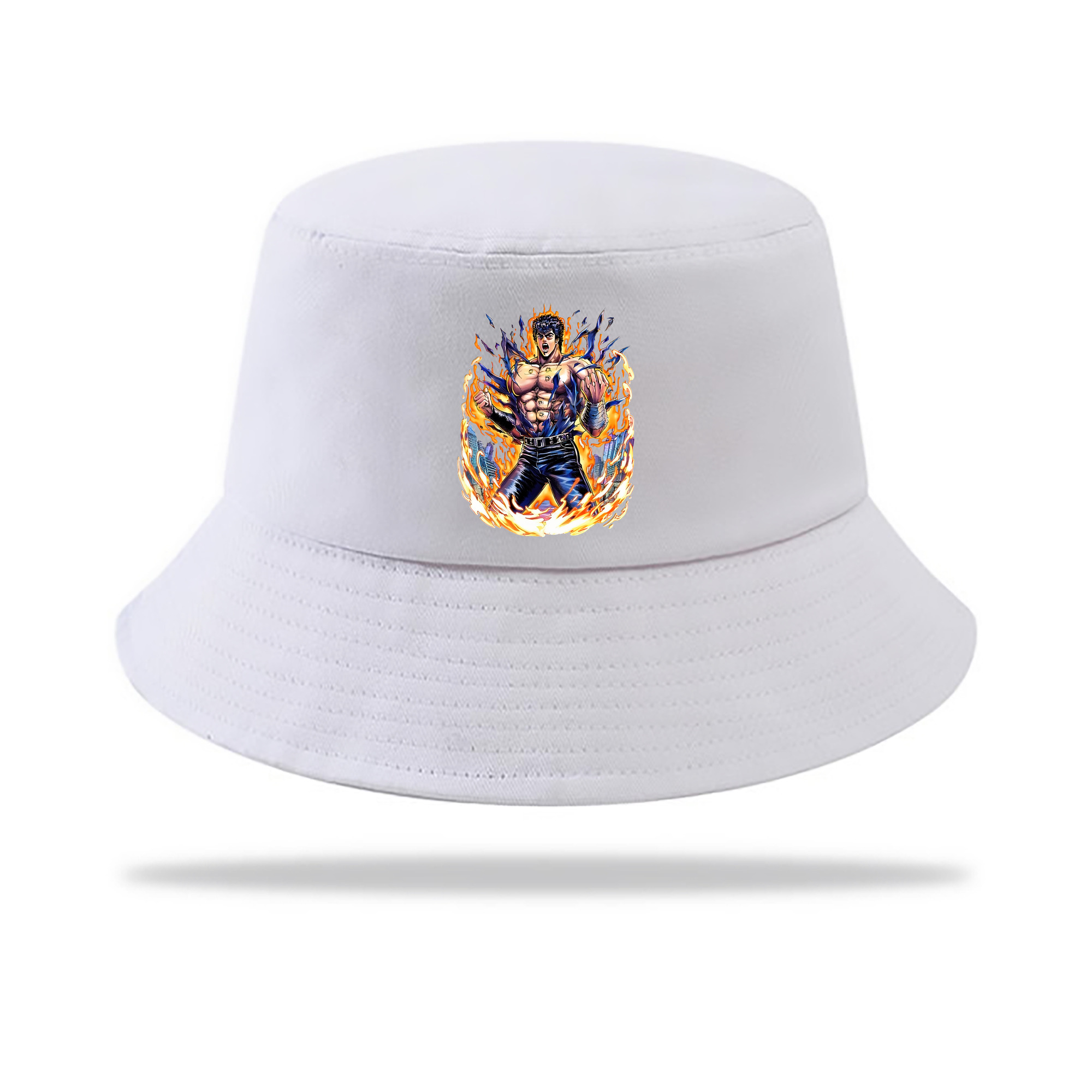 （画像用） 北斗の拳 Fist of the North Star アウトドア日除けバケットハット