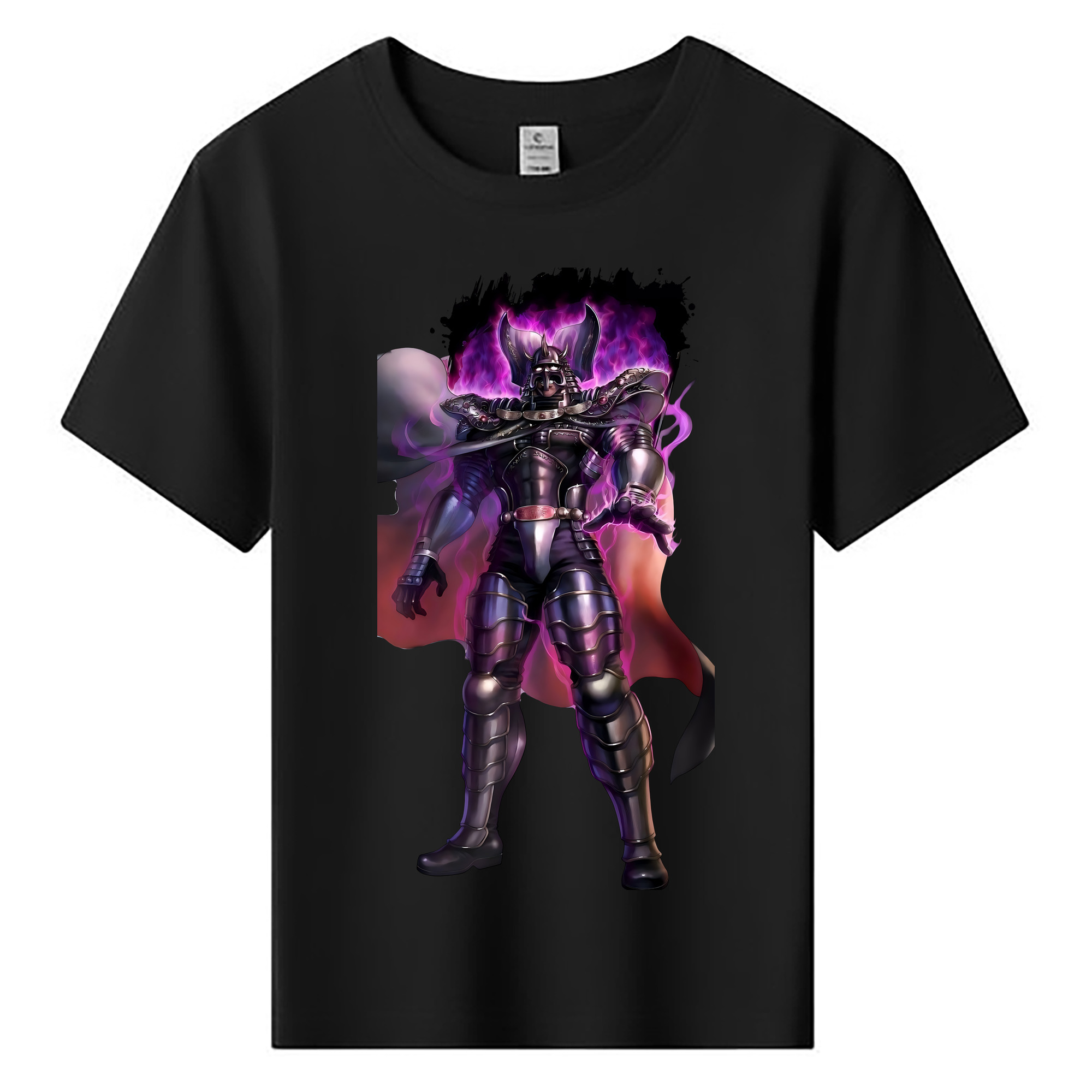 （画像用） 北斗の拳 Fist of the North Star 綿100％キッズTシャツ（フロントプリント）
