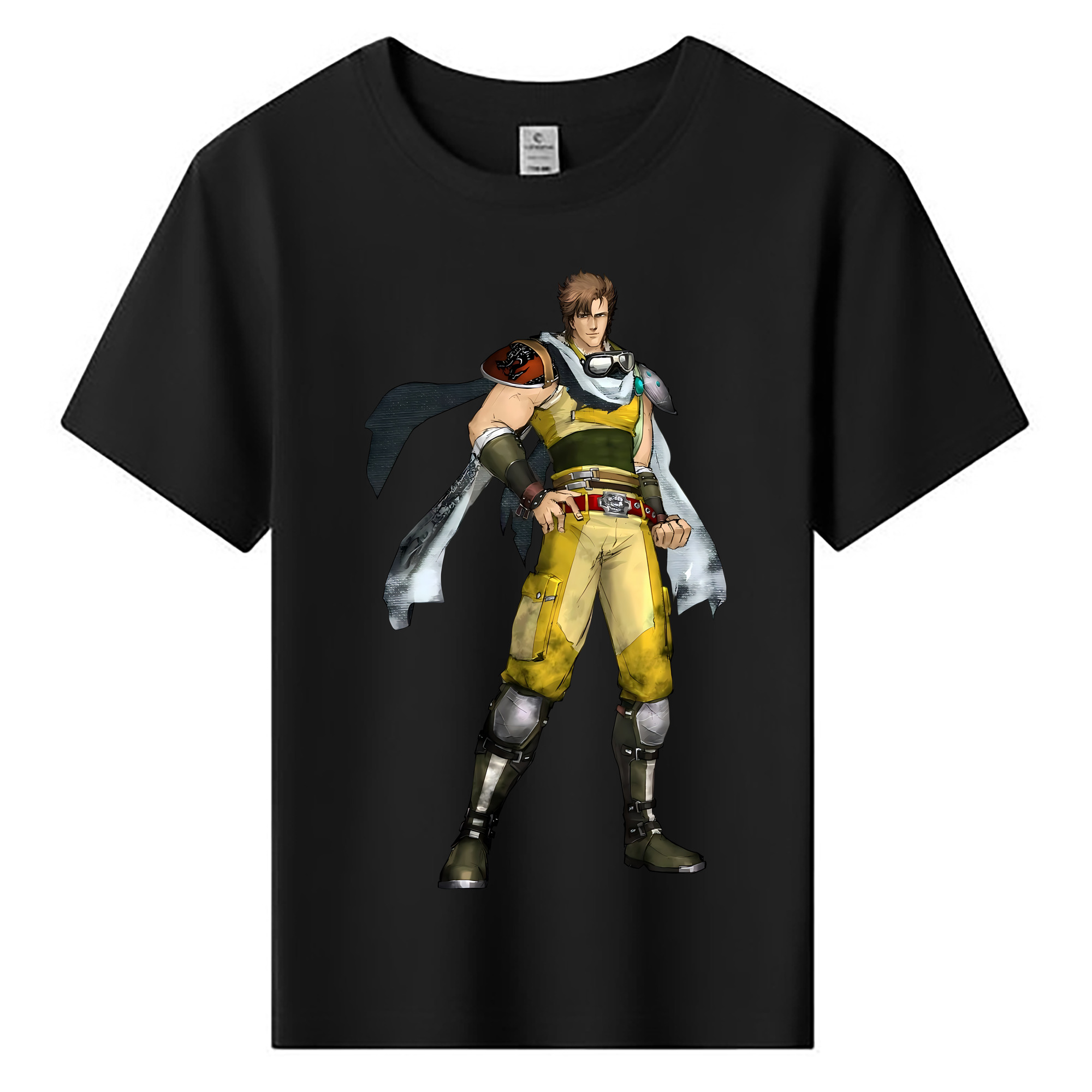 （画像用） 北斗の拳 Fist of the North Star 綿100％キッズTシャツ（フロントプリント）