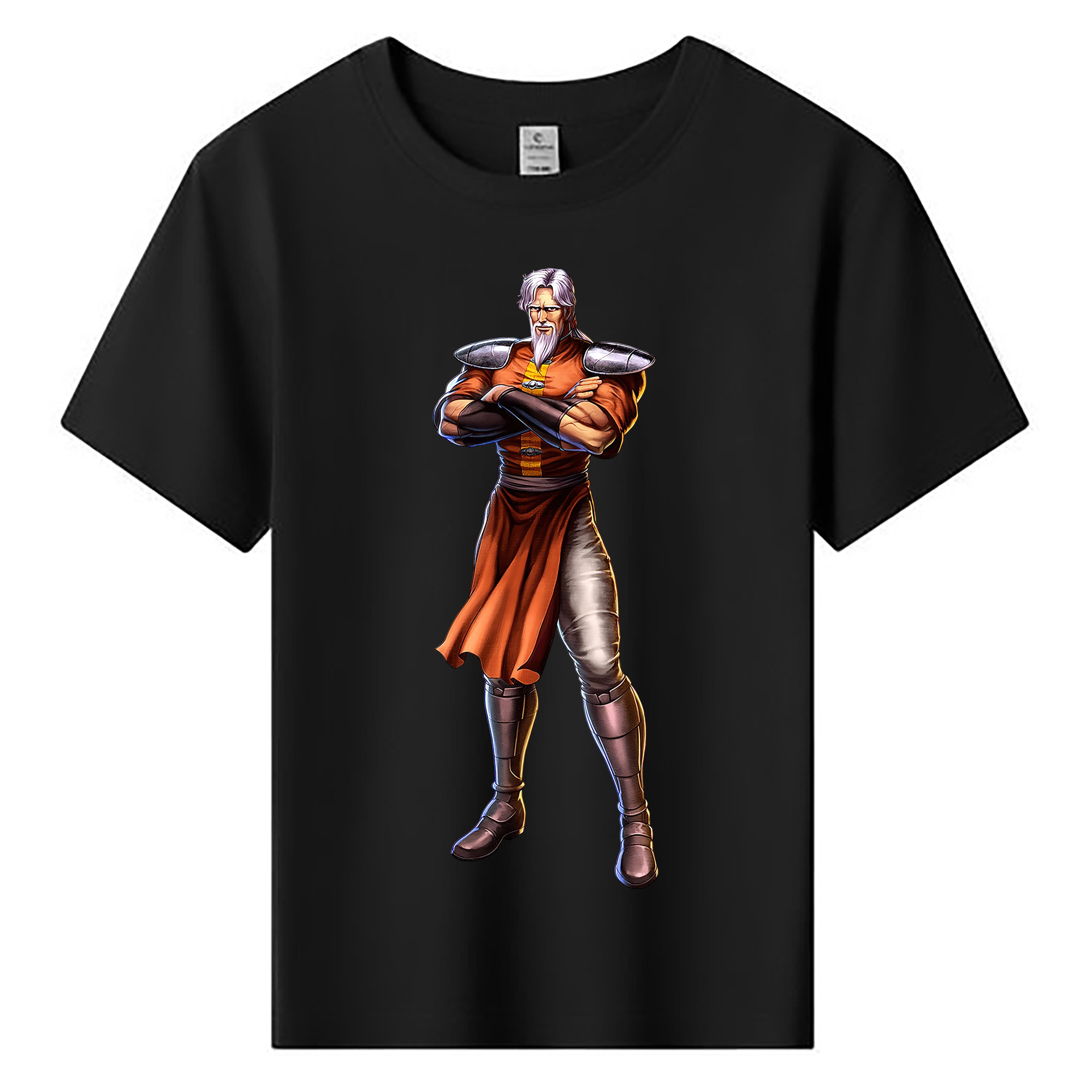 （画像用） 北斗の拳 Fist of the North Star 綿100％キッズTシャツ（フロントプリント）