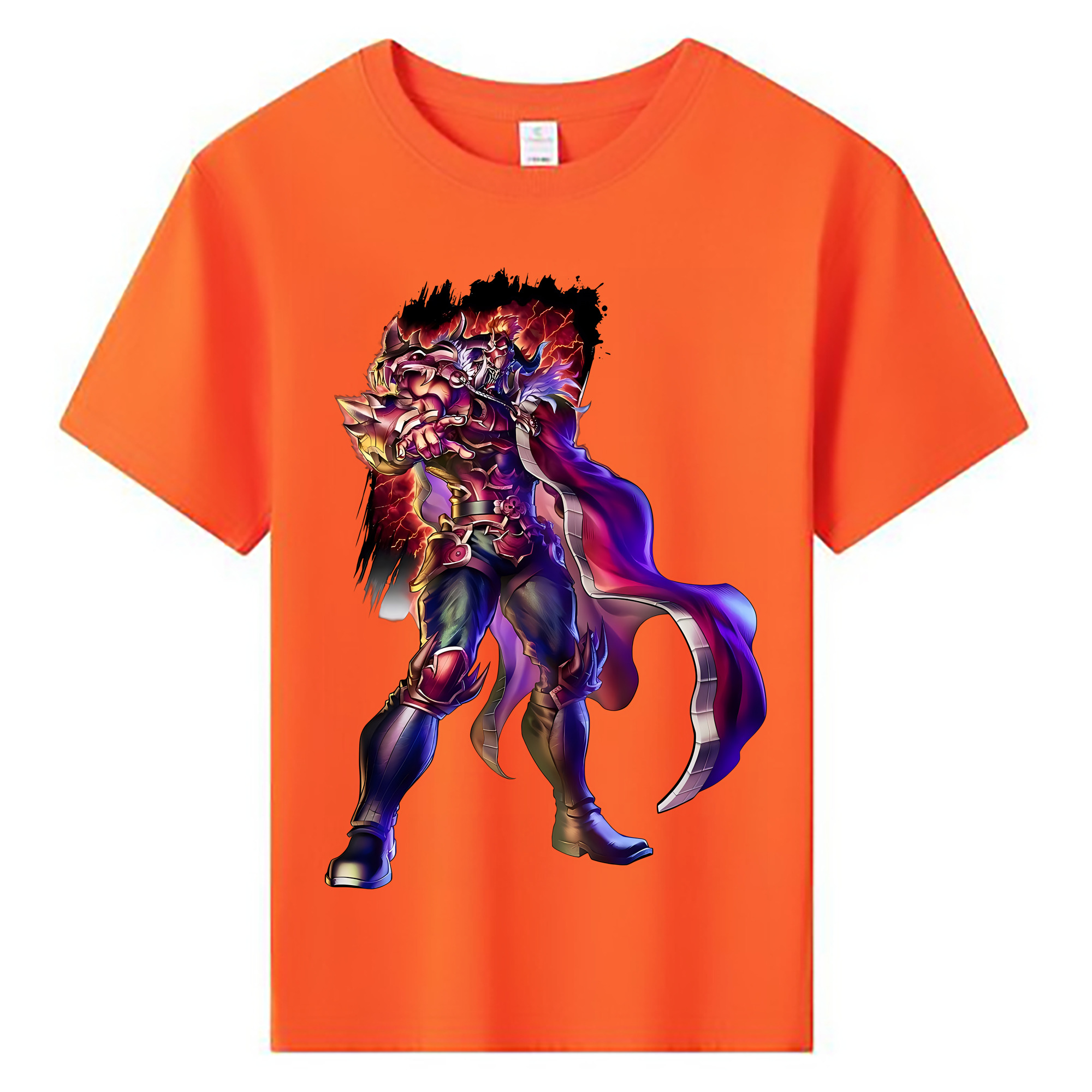 （画像用） 北斗の拳 Fist of the North Star 綿100％キッズTシャツ（フロントプリント）