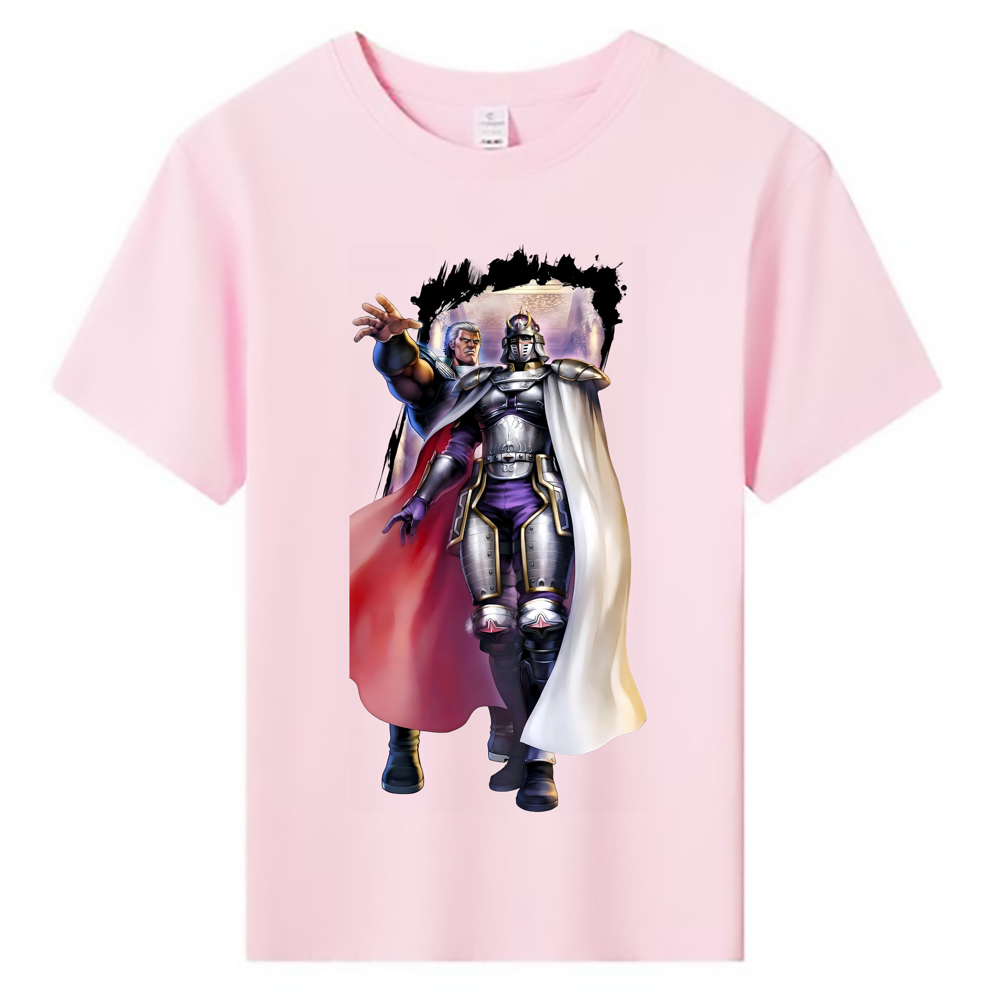 （画像用） 北斗の拳 Fist of the North Star 綿100％キッズTシャツ（フロントプリント）