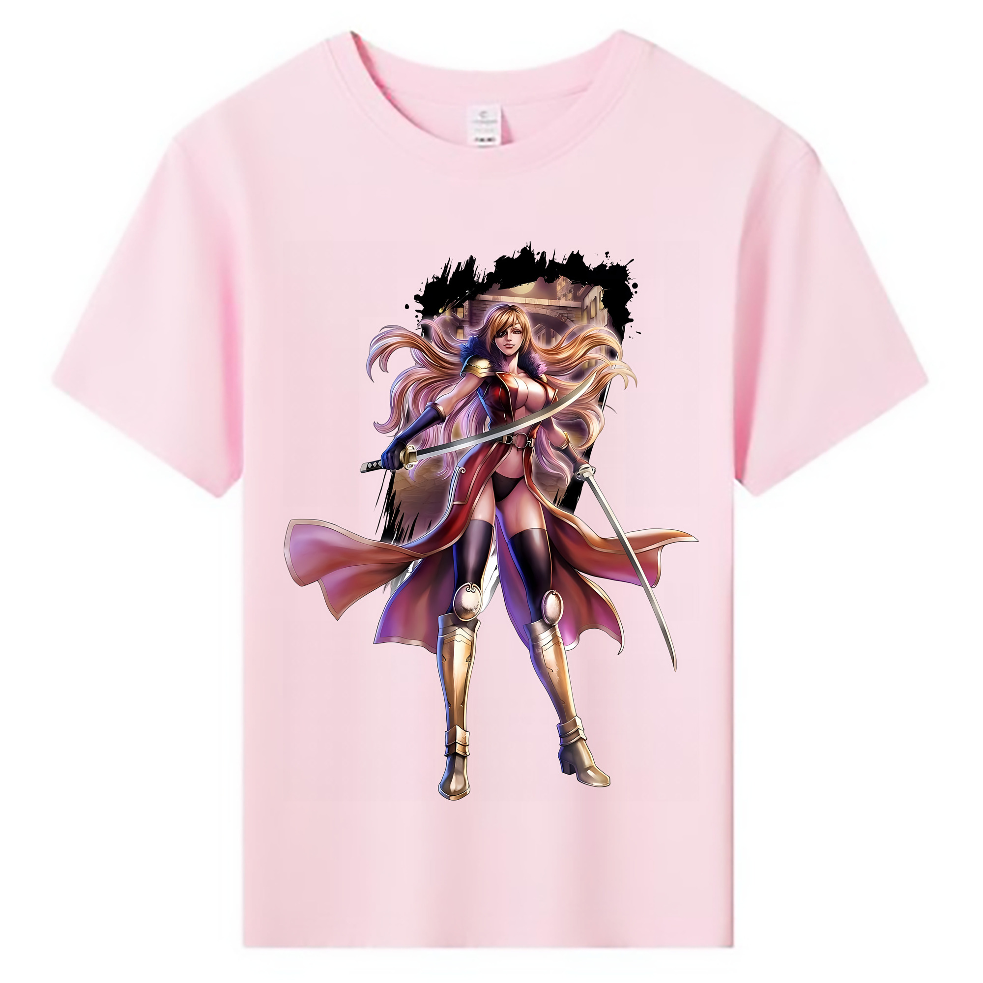 （画像用） 北斗の拳 Fist of the North Star 綿100％キッズTシャツ（フロントプリント）