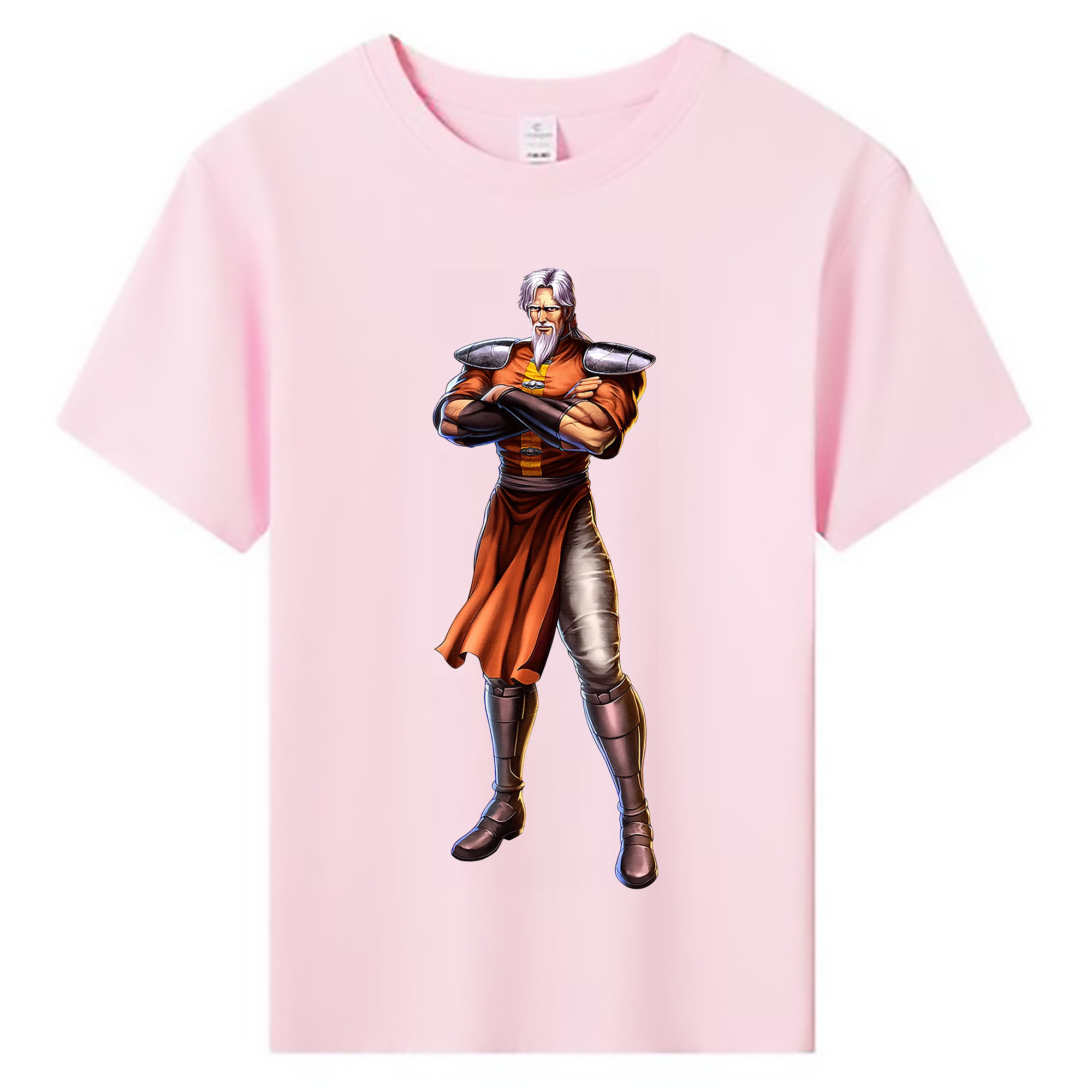（画像用） 北斗の拳 Fist of the North Star 綿100％キッズTシャツ（フロントプリント）