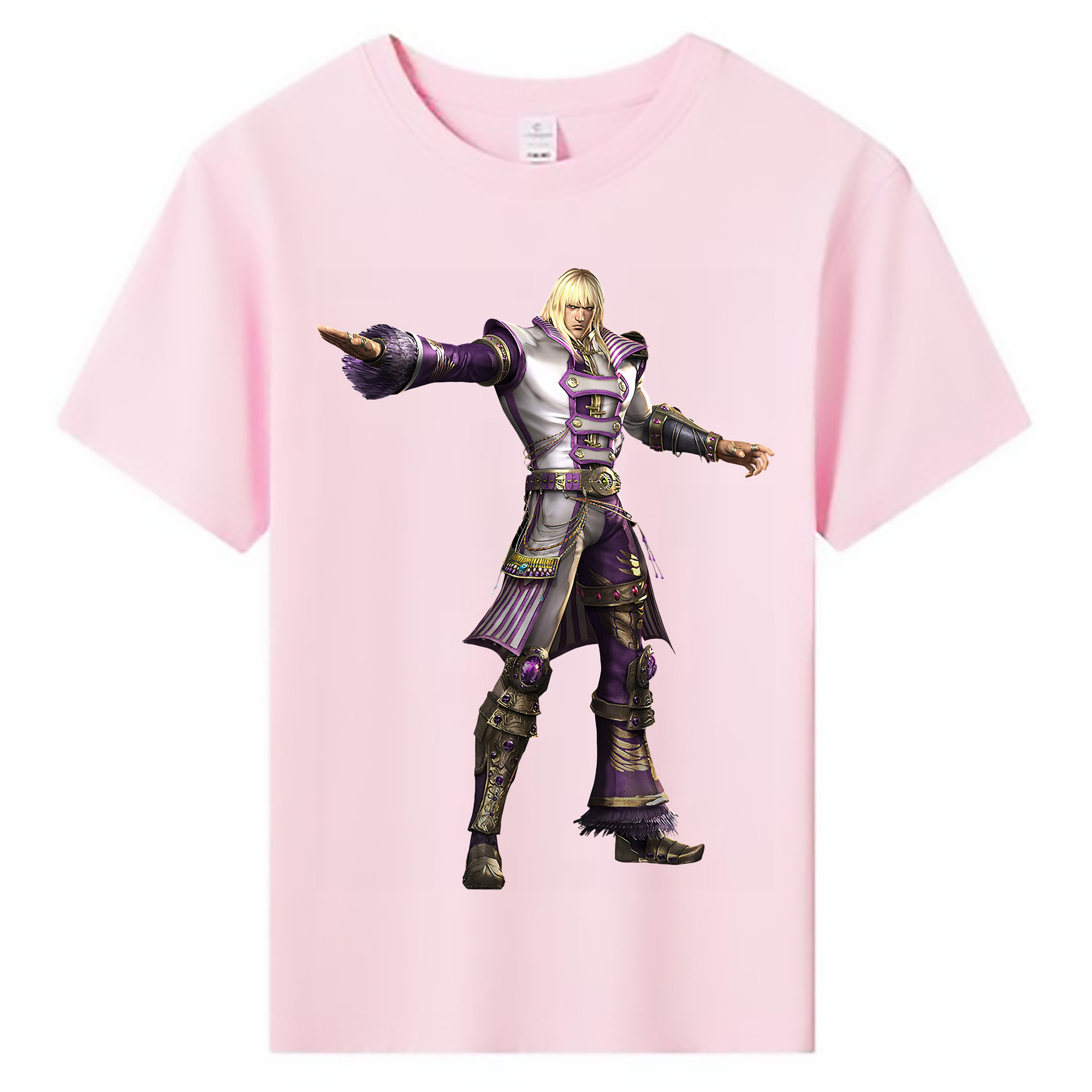 （画像用） 北斗の拳 Fist of the North Star 綿100％キッズTシャツ（フロントプリント）