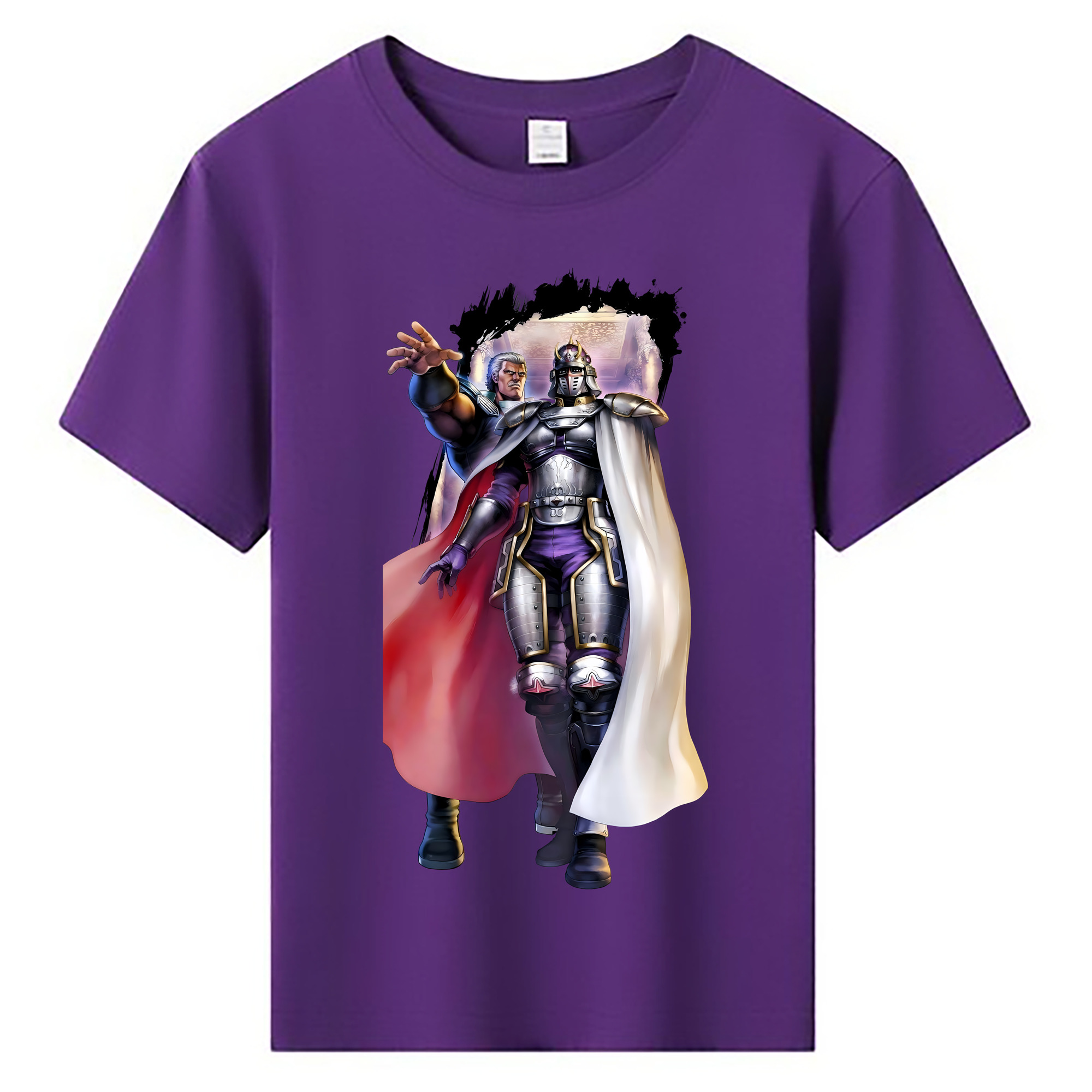 （画像用） 北斗の拳 Fist of the North Star 綿100％キッズTシャツ（フロントプリント）