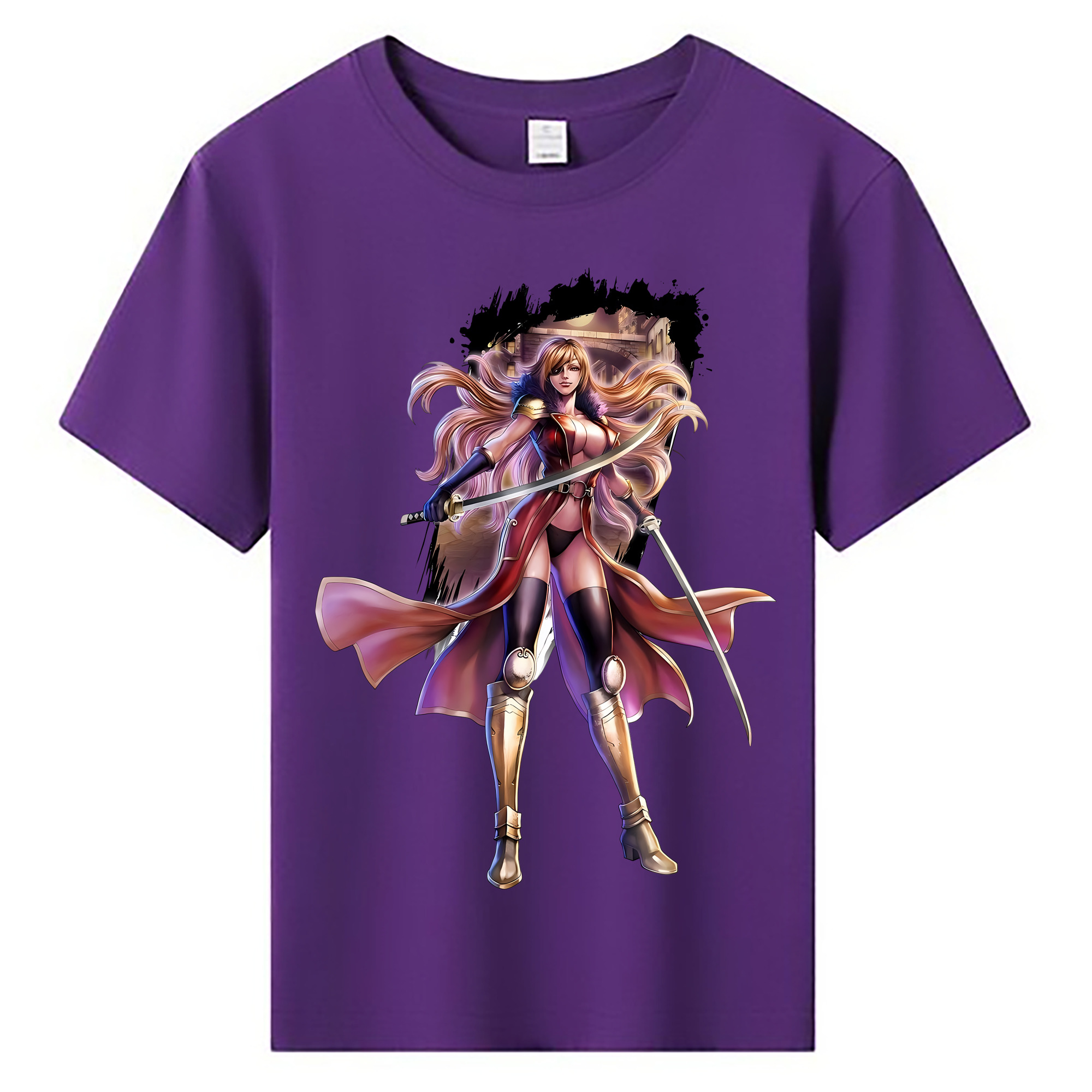 （画像用） 北斗の拳 Fist of the North Star 綿100％キッズTシャツ（フロントプリント）