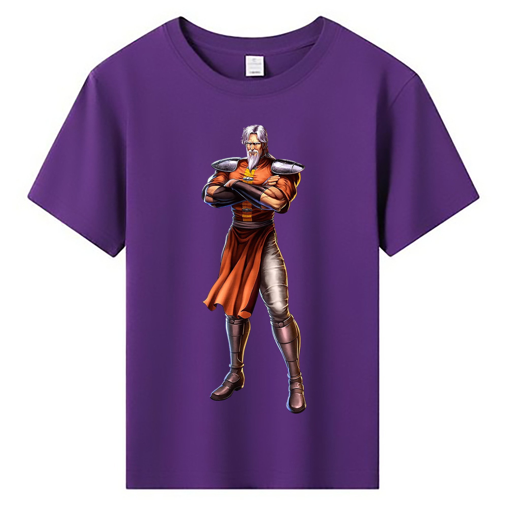 （画像用） 北斗の拳 Fist of the North Star 綿100％キッズTシャツ（フロントプリント）