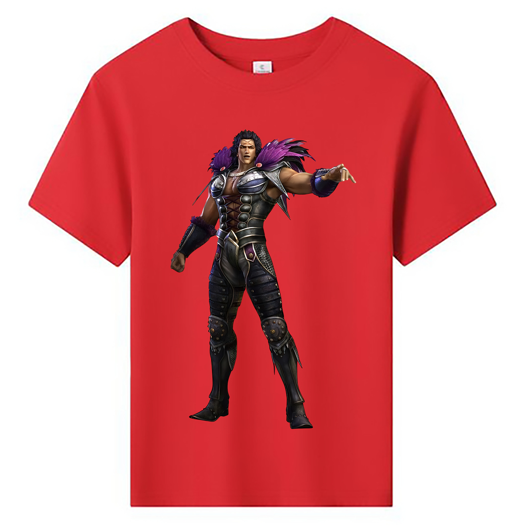 （画像用） 北斗の拳 Fist of the North Star 綿100％キッズTシャツ（フロントプリント）