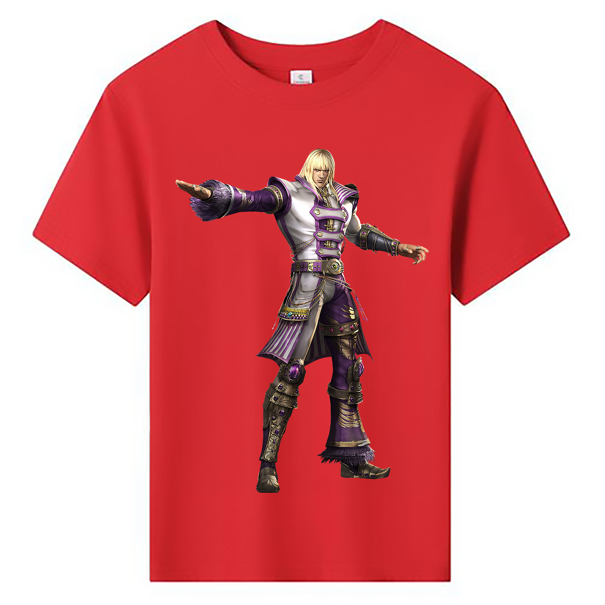 （画像用） 北斗の拳 Fist of the North Star 綿100％キッズTシャツ（フロントプリント）