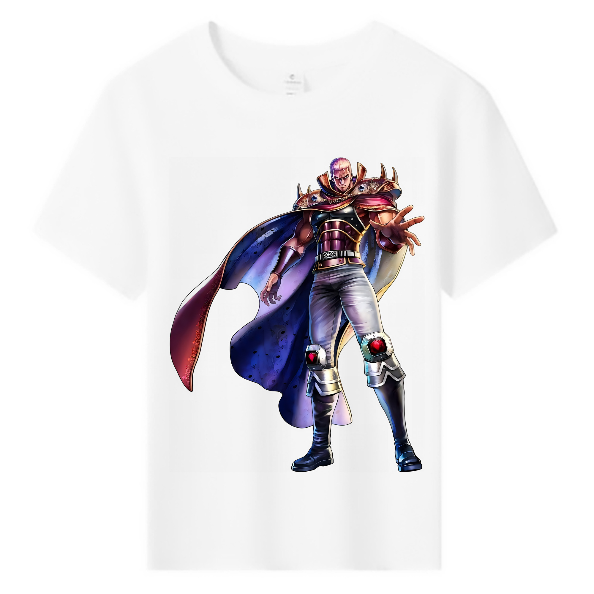 （画像用） 北斗の拳 Fist of the North Star 綿100％キッズTシャツ（フロントプリント）