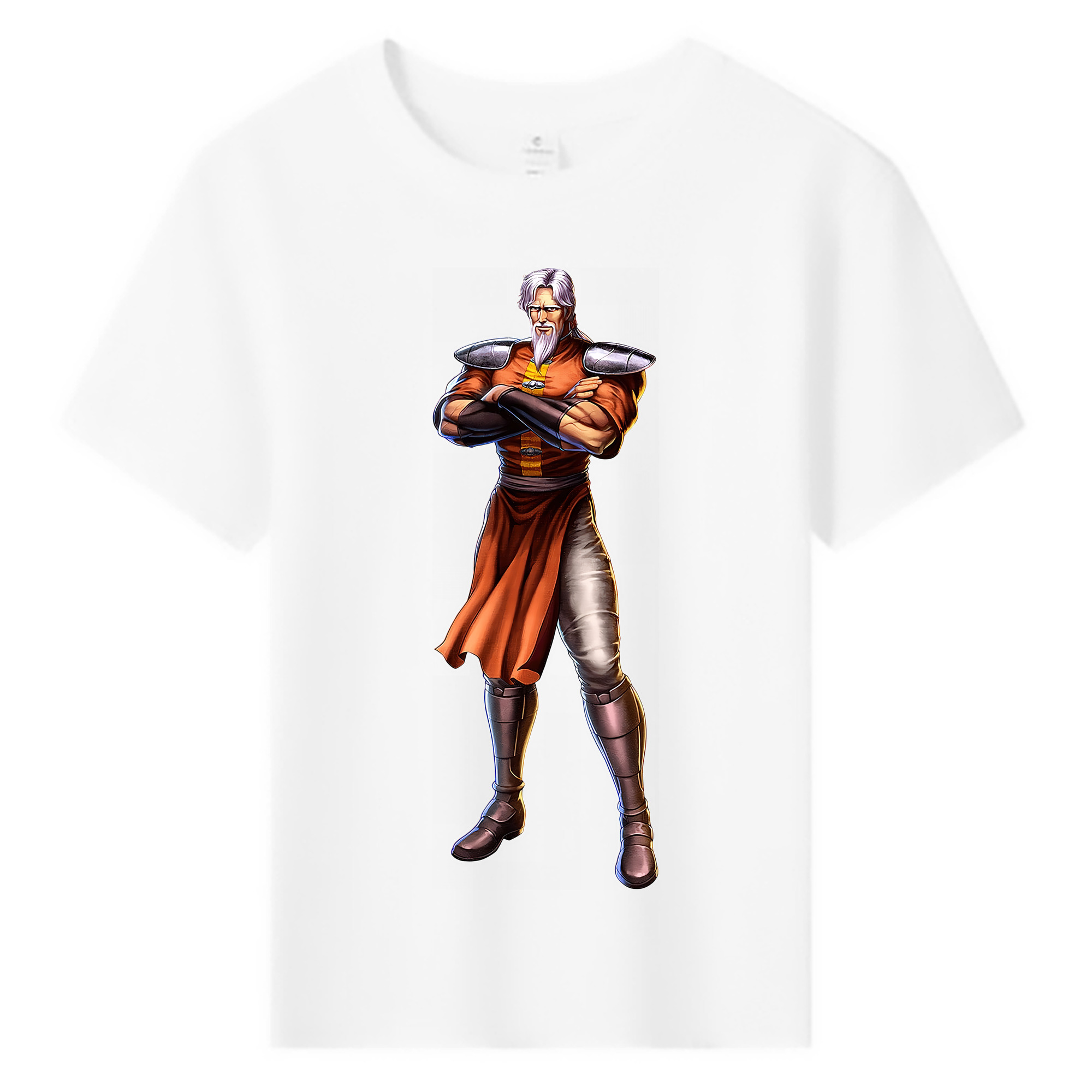 （画像用） 北斗の拳 Fist of the North Star 綿100％キッズTシャツ（フロントプリント）