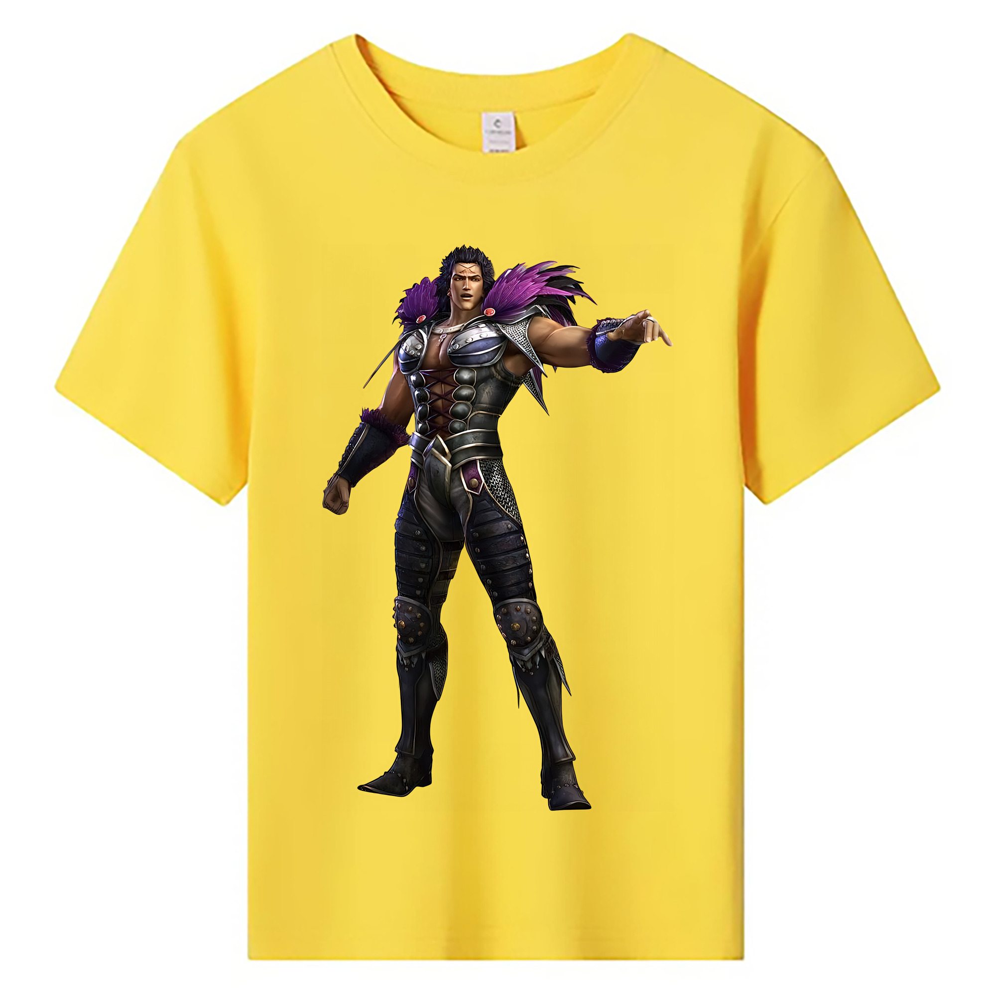 （画像用） 北斗の拳 Fist of the North Star 綿100％キッズTシャツ（フロントプリント）