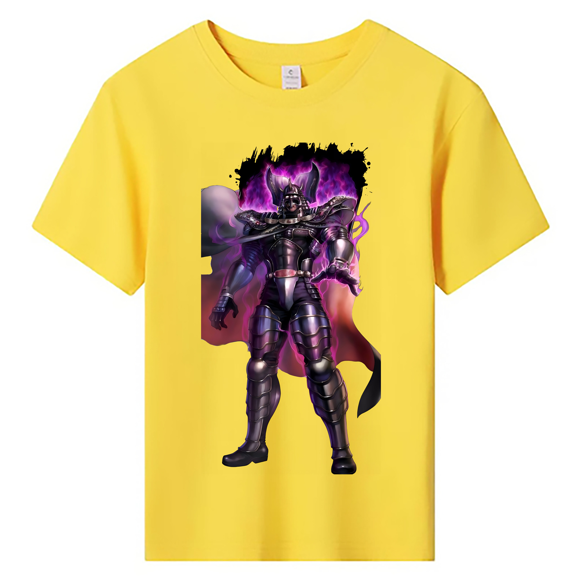（画像用） 北斗の拳 Fist of the North Star 綿100％キッズTシャツ（フロントプリント）