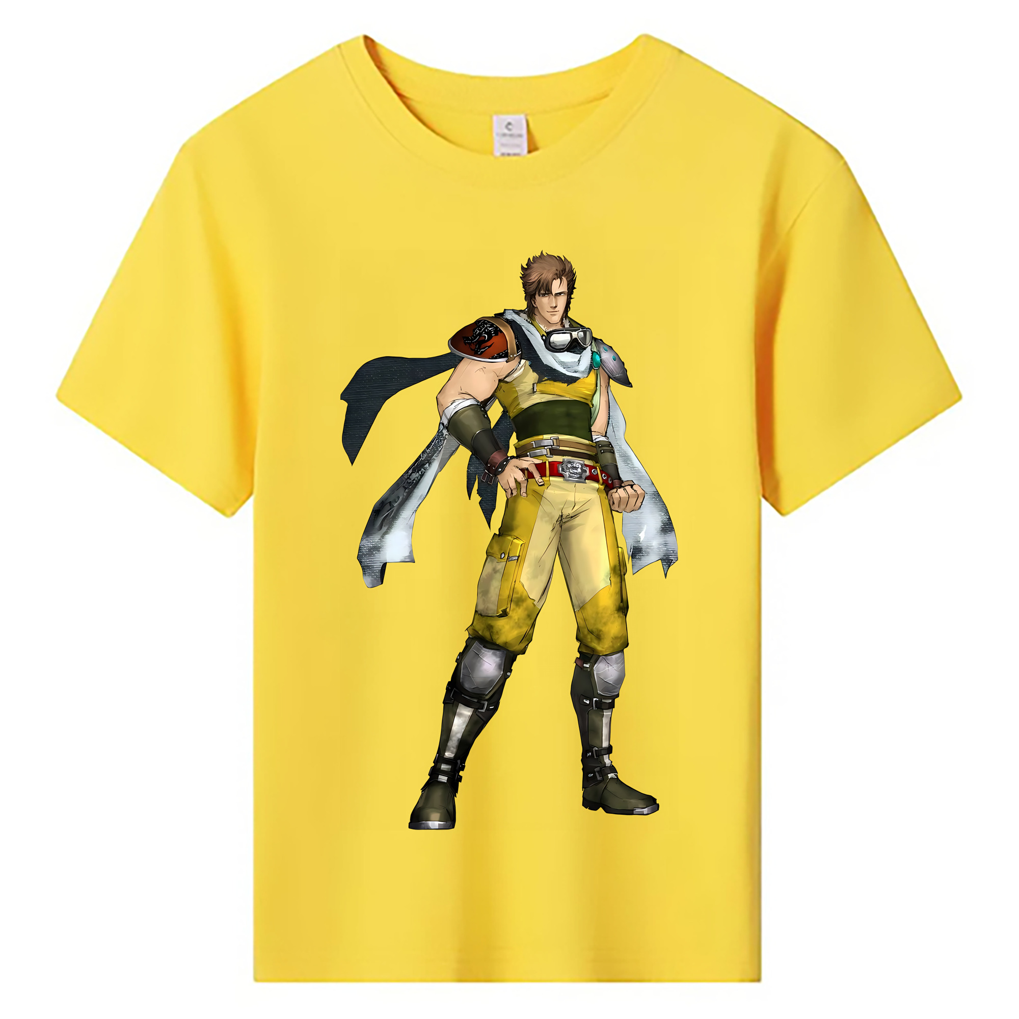（画像用） 北斗の拳 Fist of the North Star 綿100％キッズTシャツ（フロントプリント）