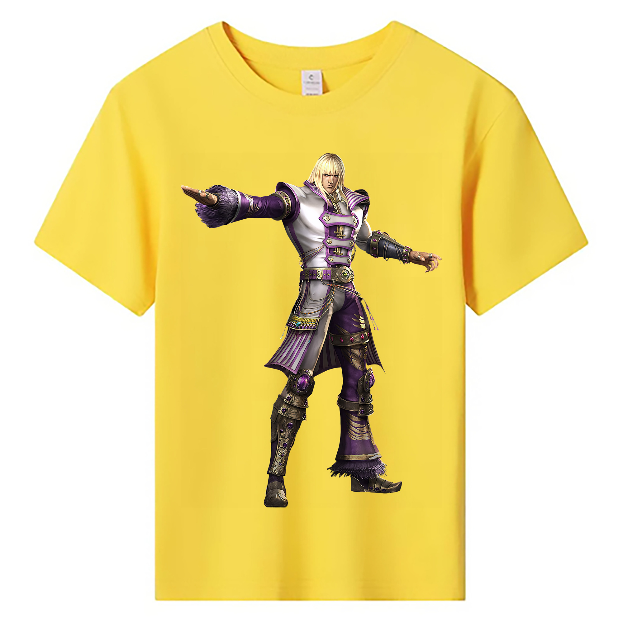（画像用） 北斗の拳 Fist of the North Star 綿100％キッズTシャツ（フロントプリント）