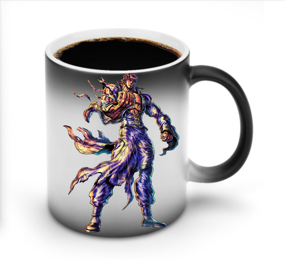 （画像用） 北斗の拳 Fist of the North Star 温度変色マグカップ