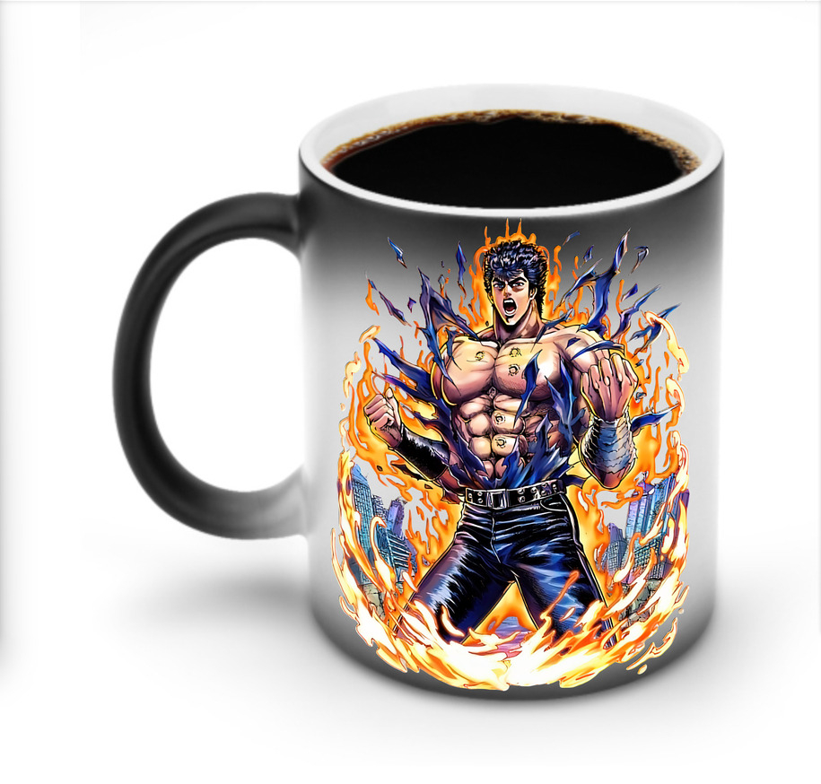 （画像用） 北斗の拳 Fist of the North Star 温度変色マグカップ