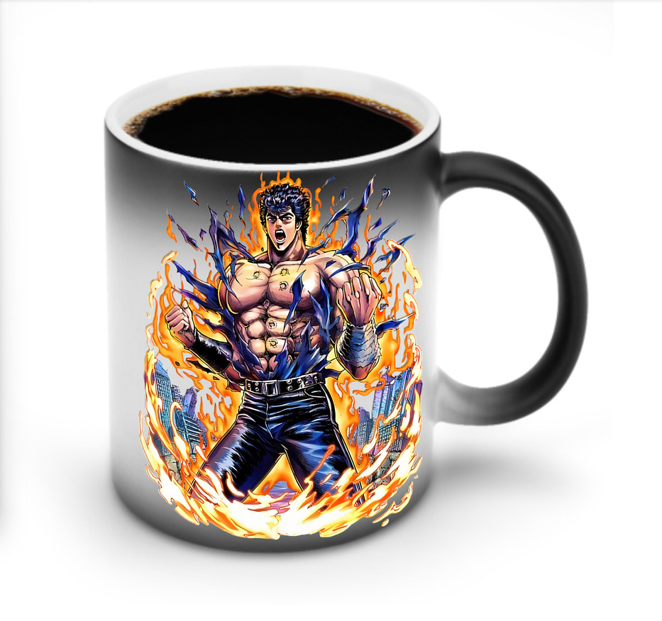 （画像用） 北斗の拳 Fist of the North Star 温度変色マグカップ