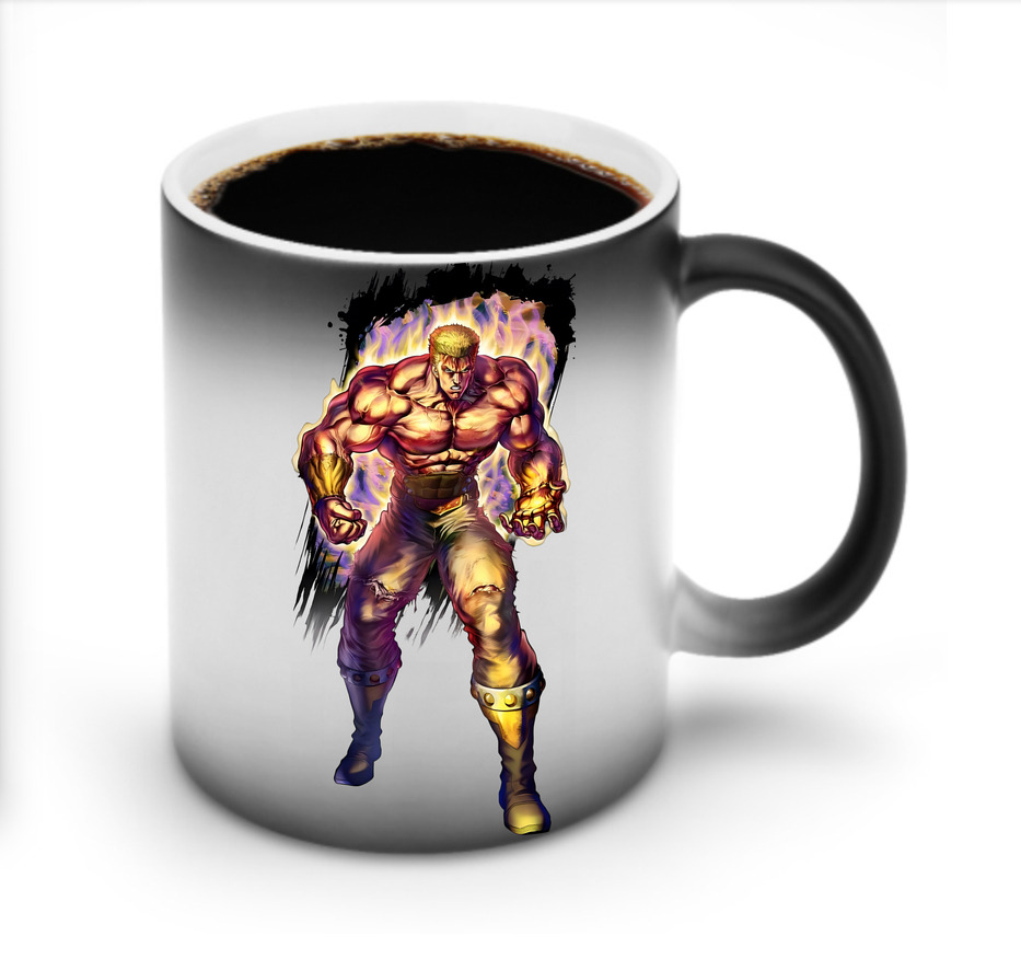 （画像用） 北斗の拳 Fist of the North Star 温度変色マグカップ