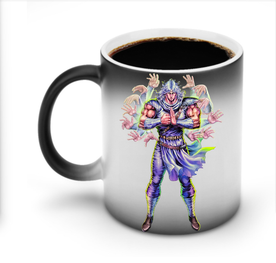 （画像用） 北斗の拳 Fist of the North Star 温度変色マグカップ