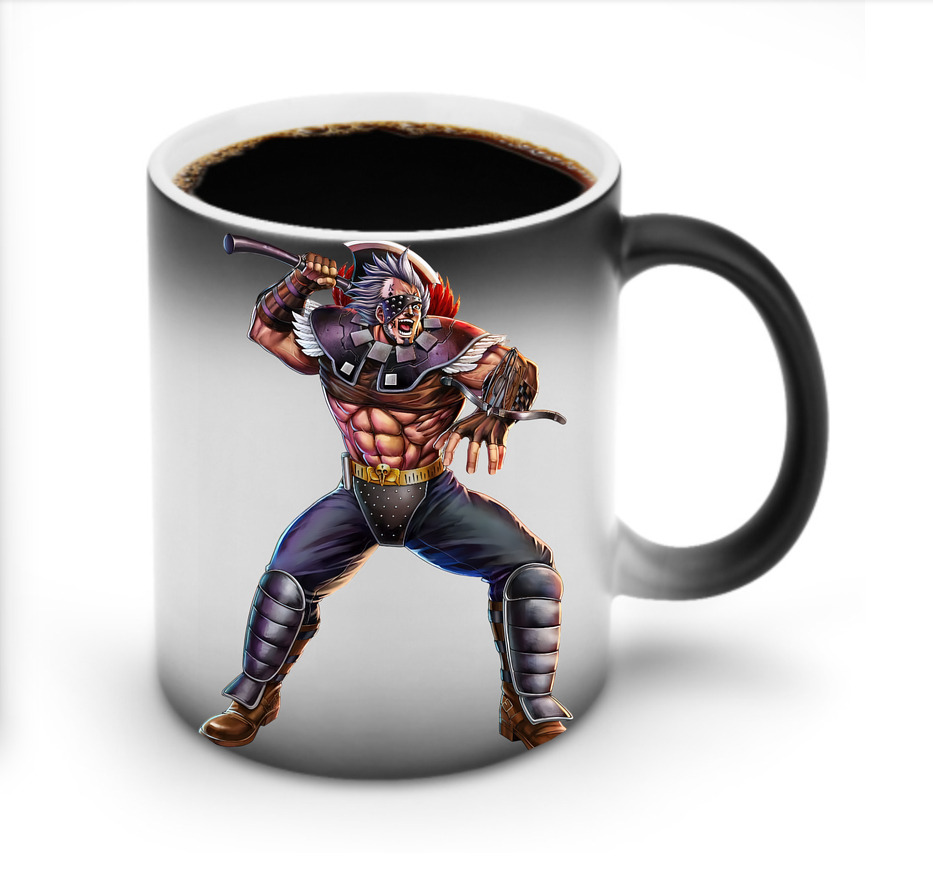 （画像用） 北斗の拳 Fist of the North Star 温度変色マグカップ