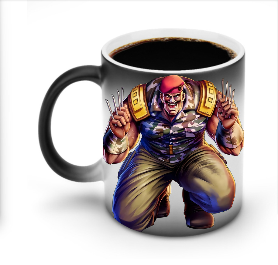 （画像用） 北斗の拳 Fist of the North Star 温度変色マグカップ