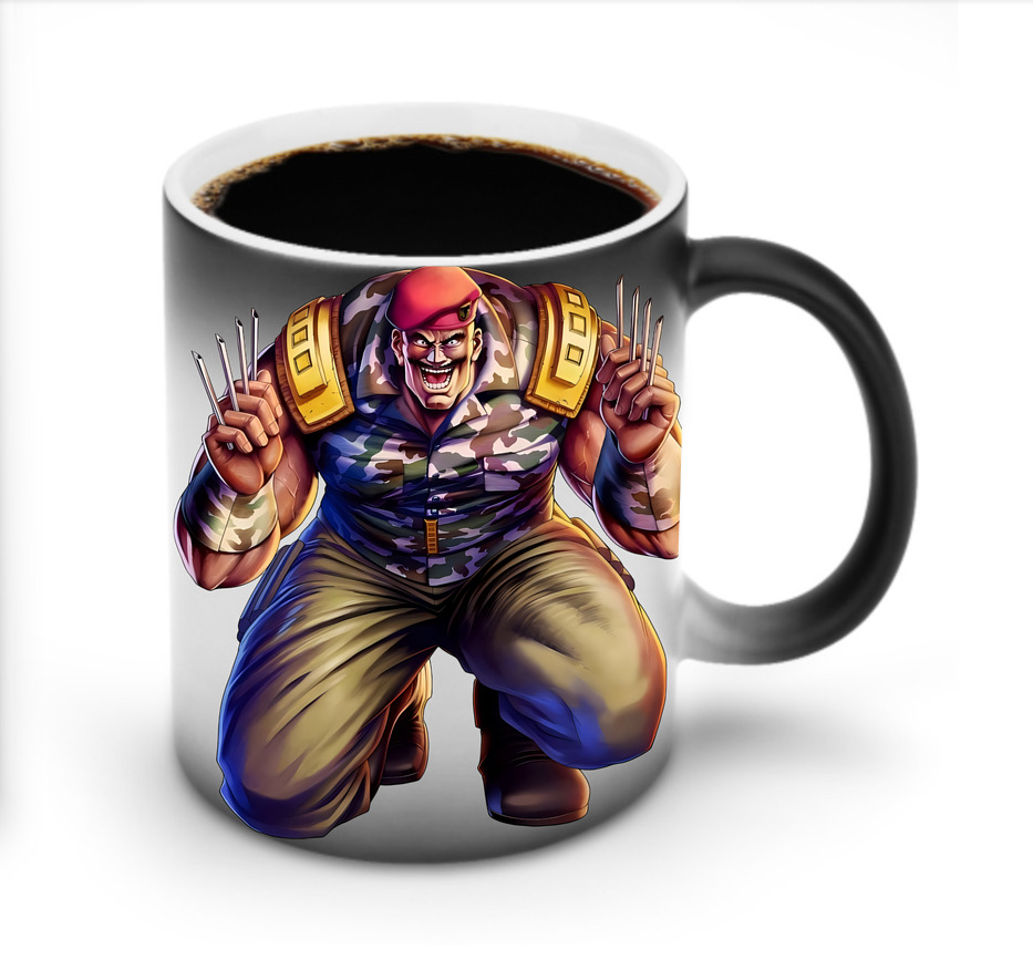 （画像用） 北斗の拳 Fist of the North Star 温度変色マグカップ