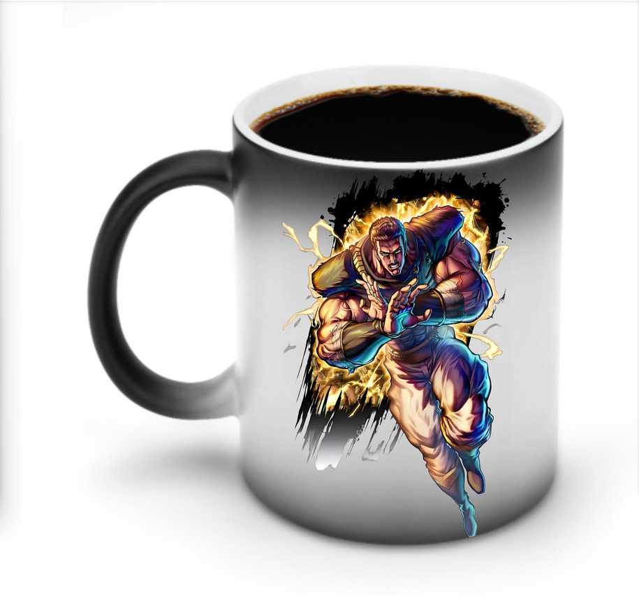 （画像用） 北斗の拳 Fist of the North Star 温度変色マグカップ