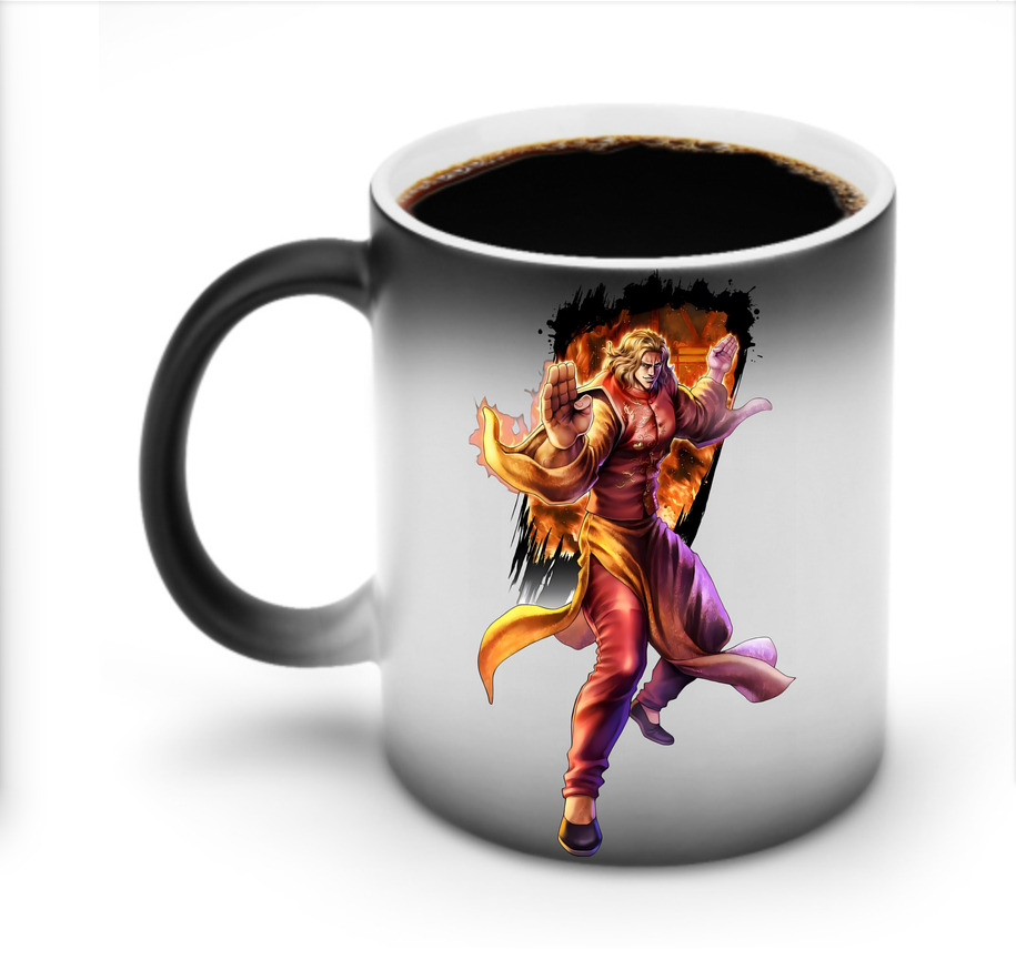 （画像用） 北斗の拳 Fist of the North Star 温度変色マグカップ