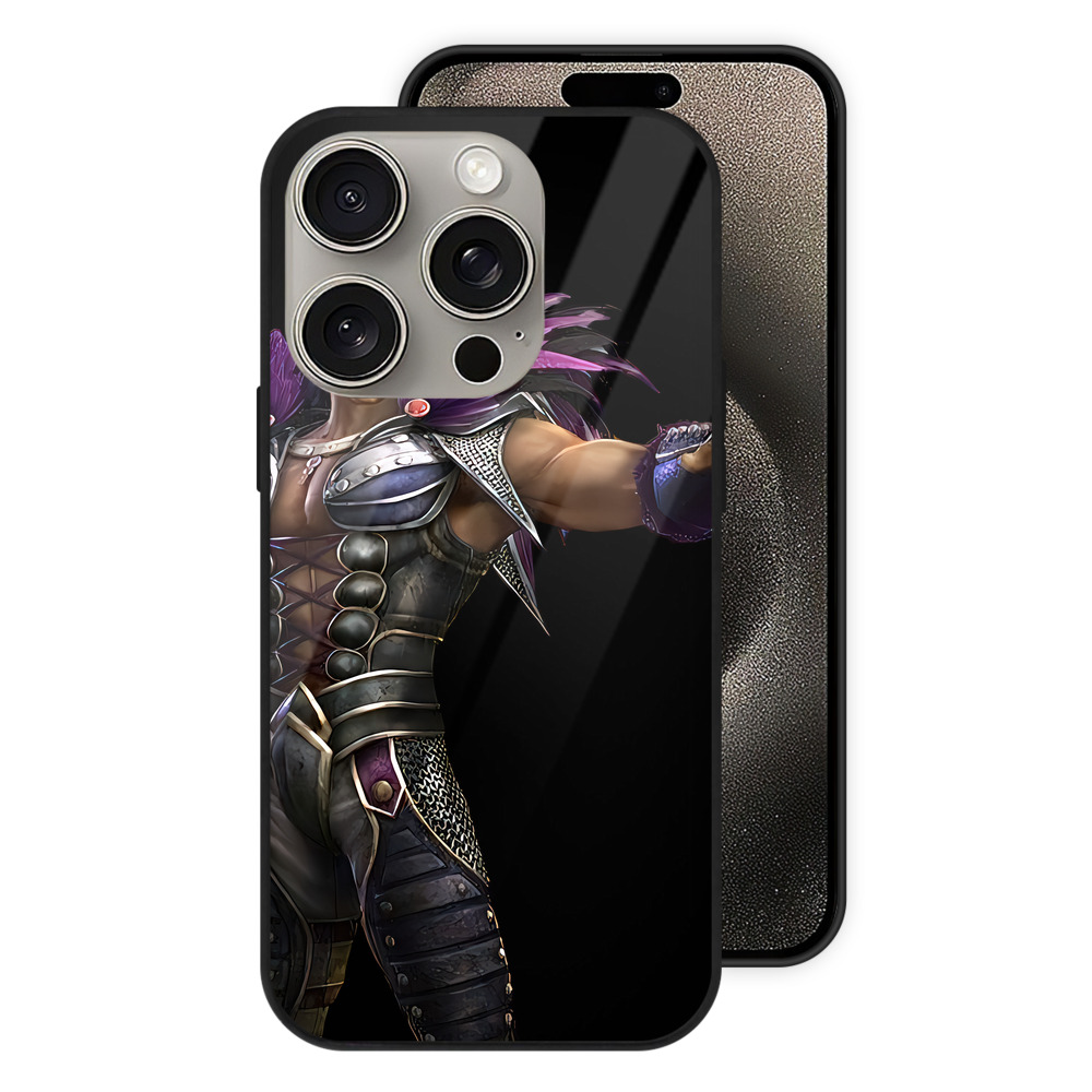 （画像用） 北斗の拳 Fist of the North Star 【iPhone15Pro対応】スマホケース 耐衝撃＆黄変防止 背面ガラス