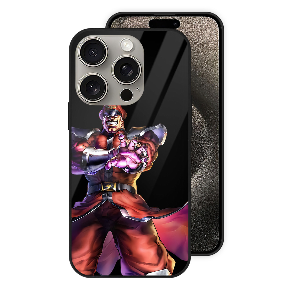 （画像用） 北斗の拳 Fist of the North Star 【iPhone15Pro対応】スマホケース 耐衝撃＆黄変防止 背面ガラス