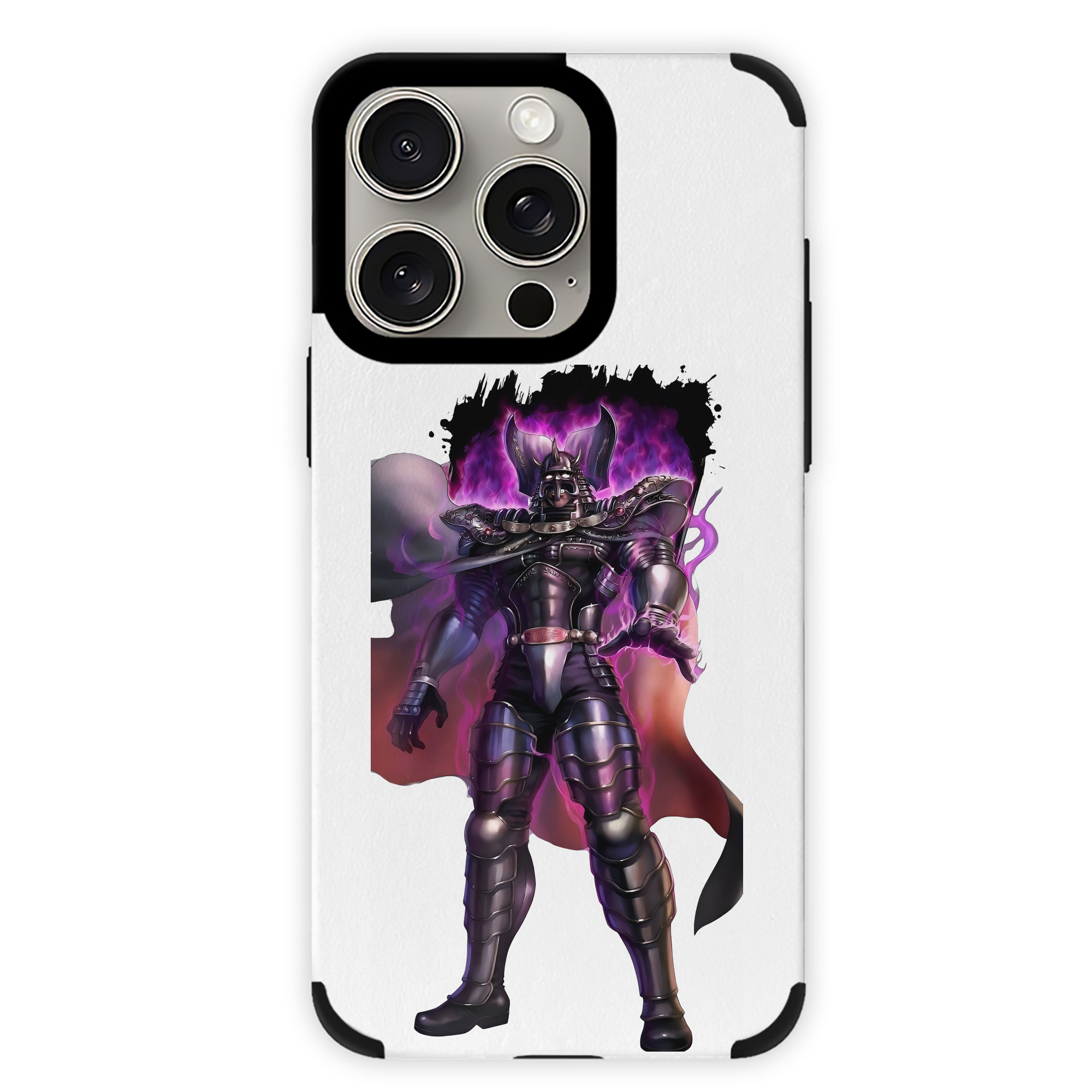 （画像用） 北斗の拳 Fist of the North Star 【iPhone15ProMax対応】 PUレザー スマホケース 耐衝撃＆黄変防止