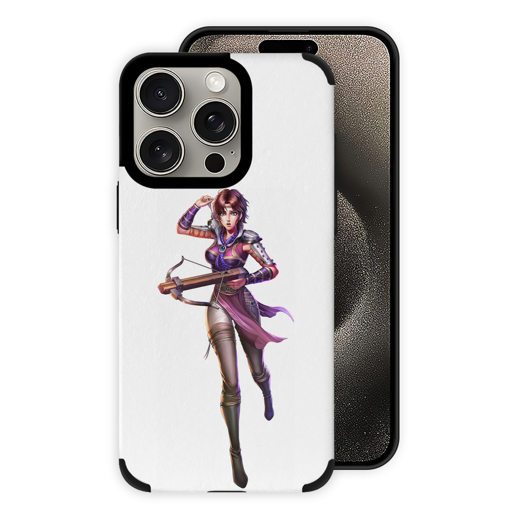 （画像用） 北斗の拳 Fist of the North Star 【iPhone15ProMax対応】 PUレザー スマホケース 耐衝撃＆黄変防止