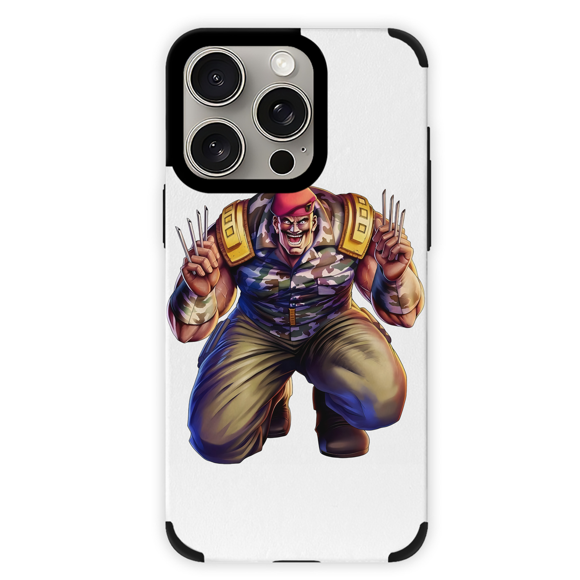 （画像用） 北斗の拳 Fist of the North Star 【iPhone15ProMax対応】 PUレザー スマホケース 耐衝撃＆黄変防止