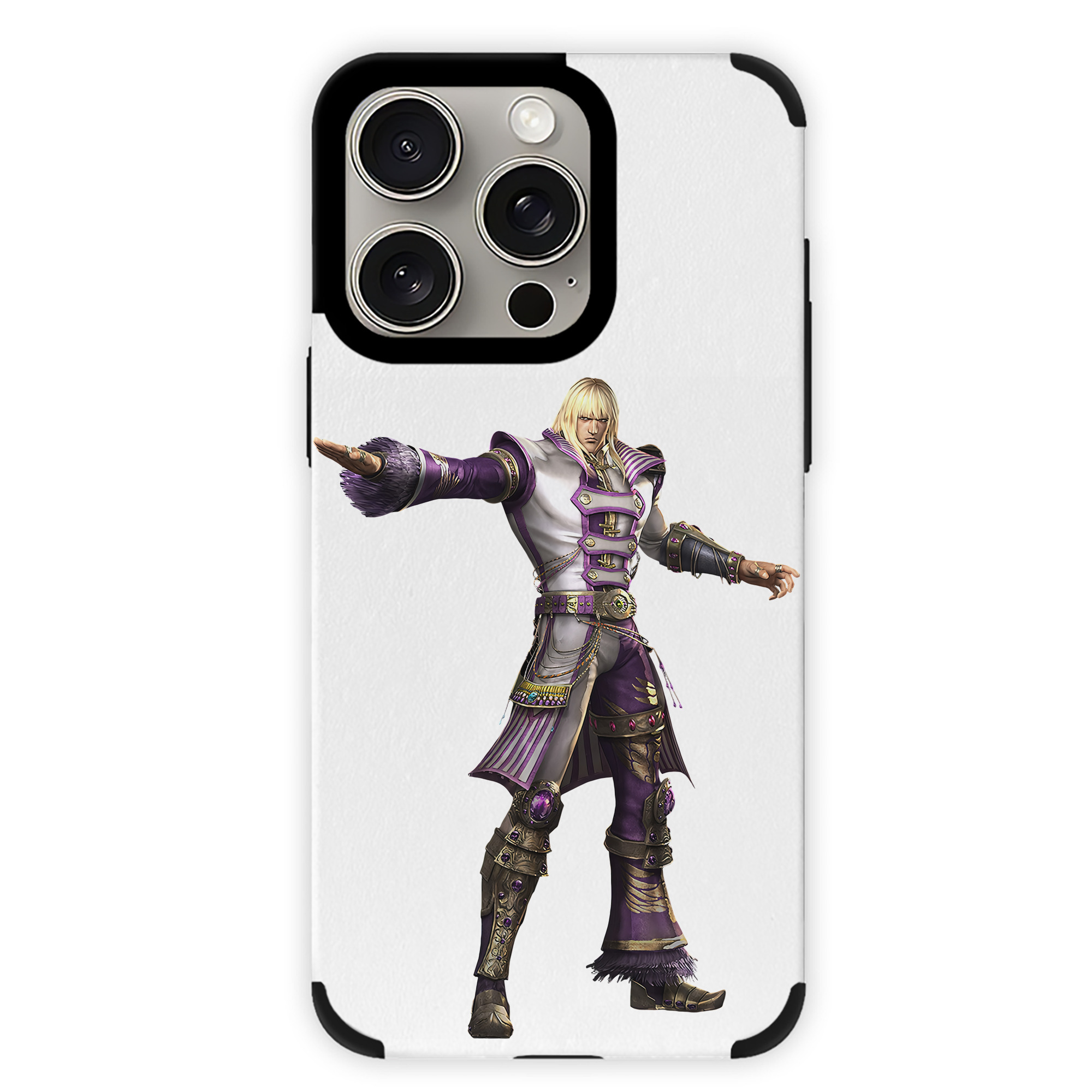 （画像用） 北斗の拳 Fist of the North Star 【iPhone15ProMax対応】 PUレザー スマホケース 耐衝撃＆黄変防止