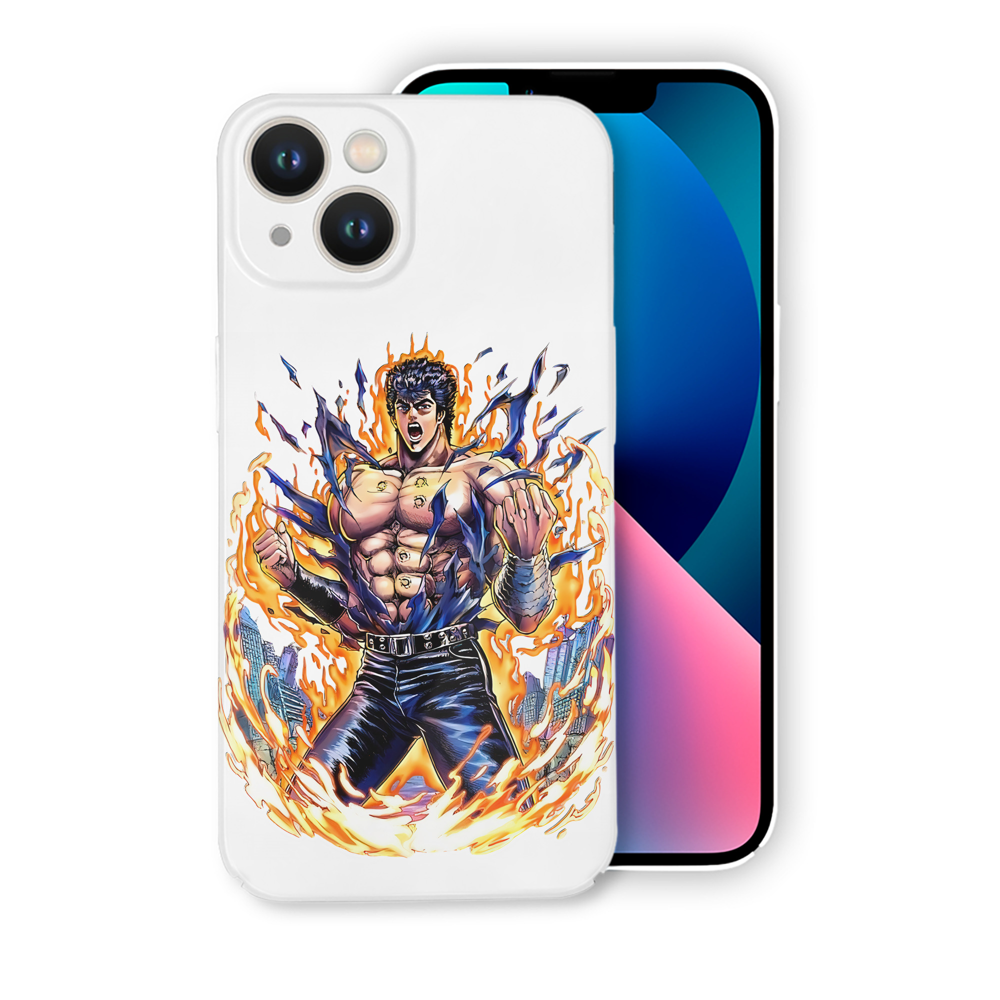 （画像用） 北斗の拳 Fist of the North Star 【iPhone 14シリーズ対応】ハードケース