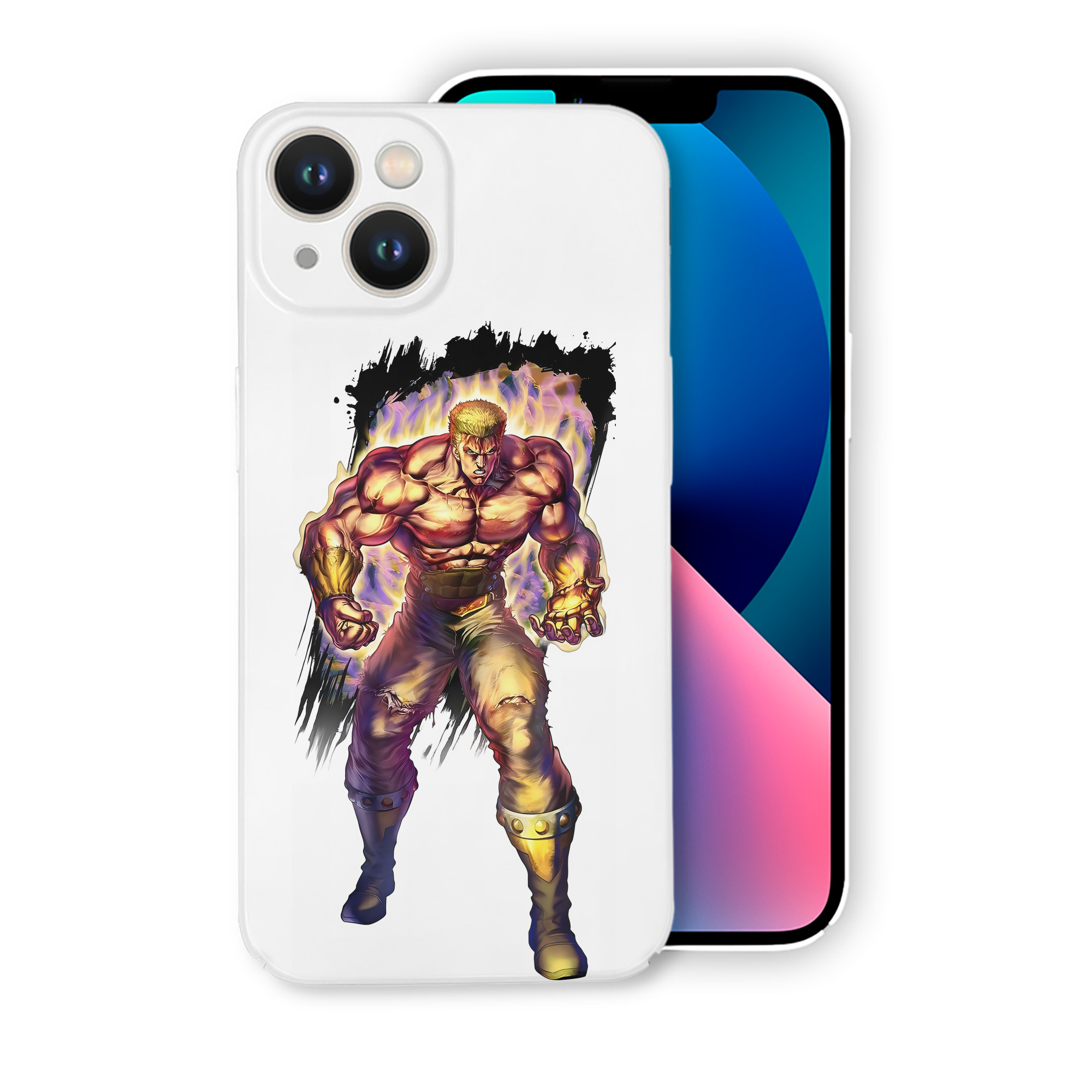 （画像用） 北斗の拳 Fist of the North Star 【iPhone 14シリーズ対応】ハードケース