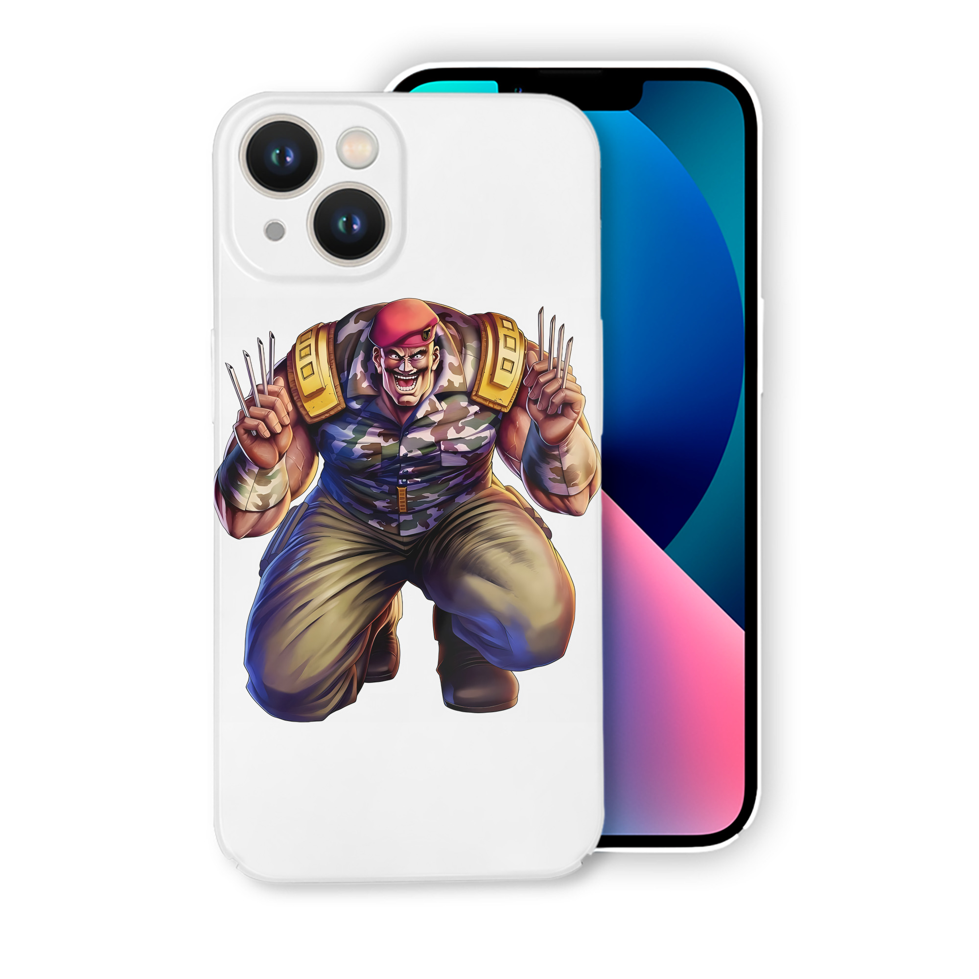 （画像用） 北斗の拳 Fist of the North Star 【iPhone 14シリーズ対応】ハードケース