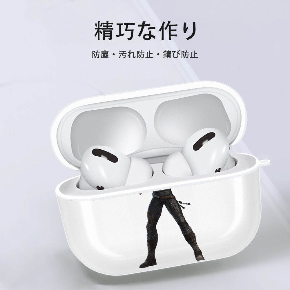 北斗の拳 Fist of the North Star 【AirPods Pro用】ハードシェル保護ケース 耐衝撃・防指紋・カラビナ付き商品仕様