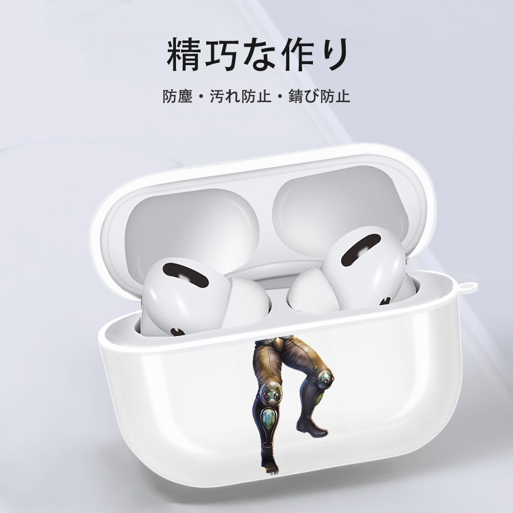 北斗の拳 Fist of the North Star 【AirPods Pro用】ハードシェル保護ケース 耐衝撃・防指紋・カラビナ付き商品仕様