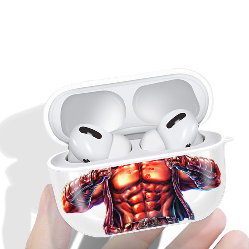 北斗の拳 Fist of the North Star 【AirPods Pro用】ハードシェル保護ケース 耐衝撃・防指紋・カラビナ付き商品仕様